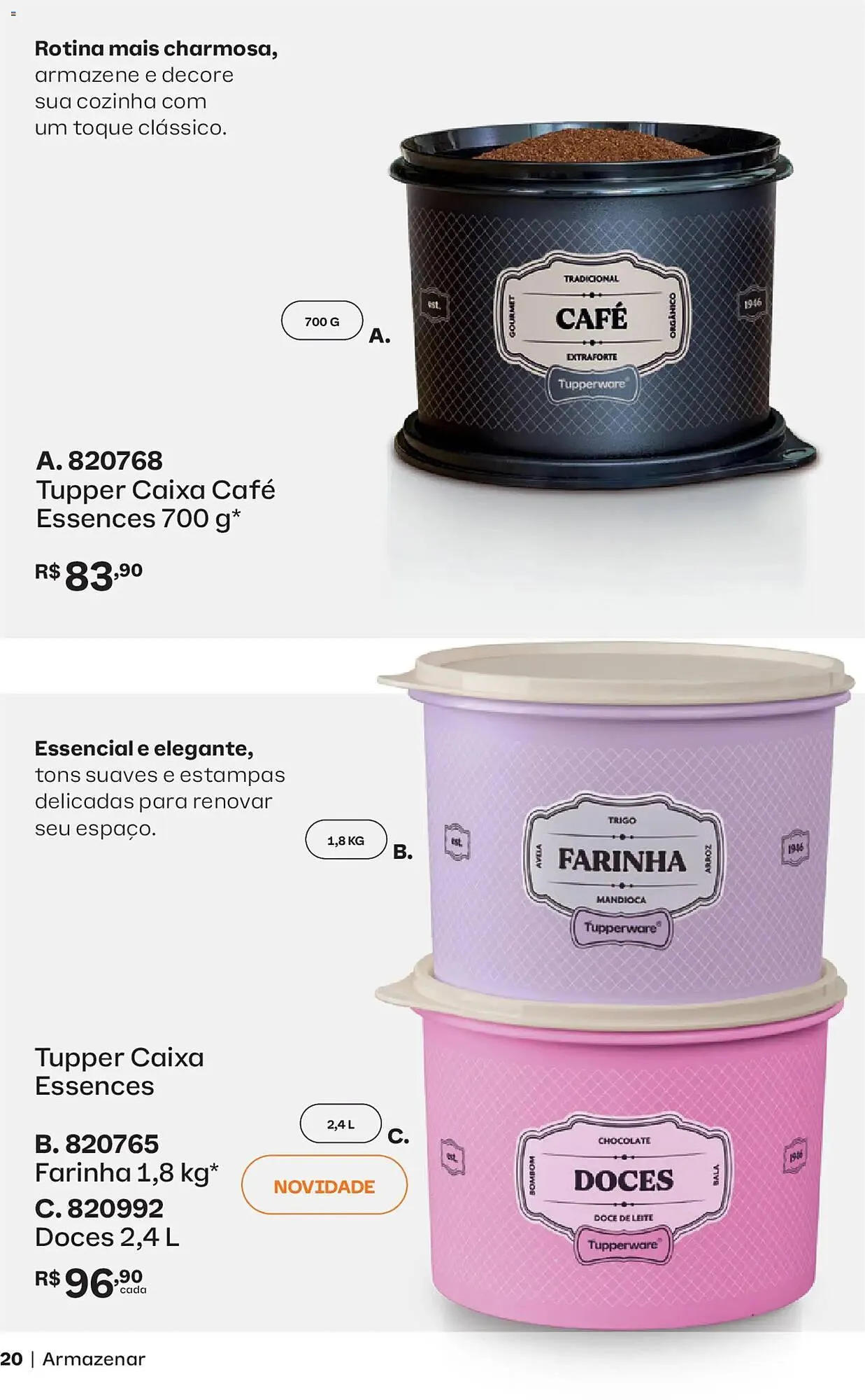 Encarte de Catálogo Tupperware 1 de janeiro até 1 de fevereiro 2026 - Pagina 20