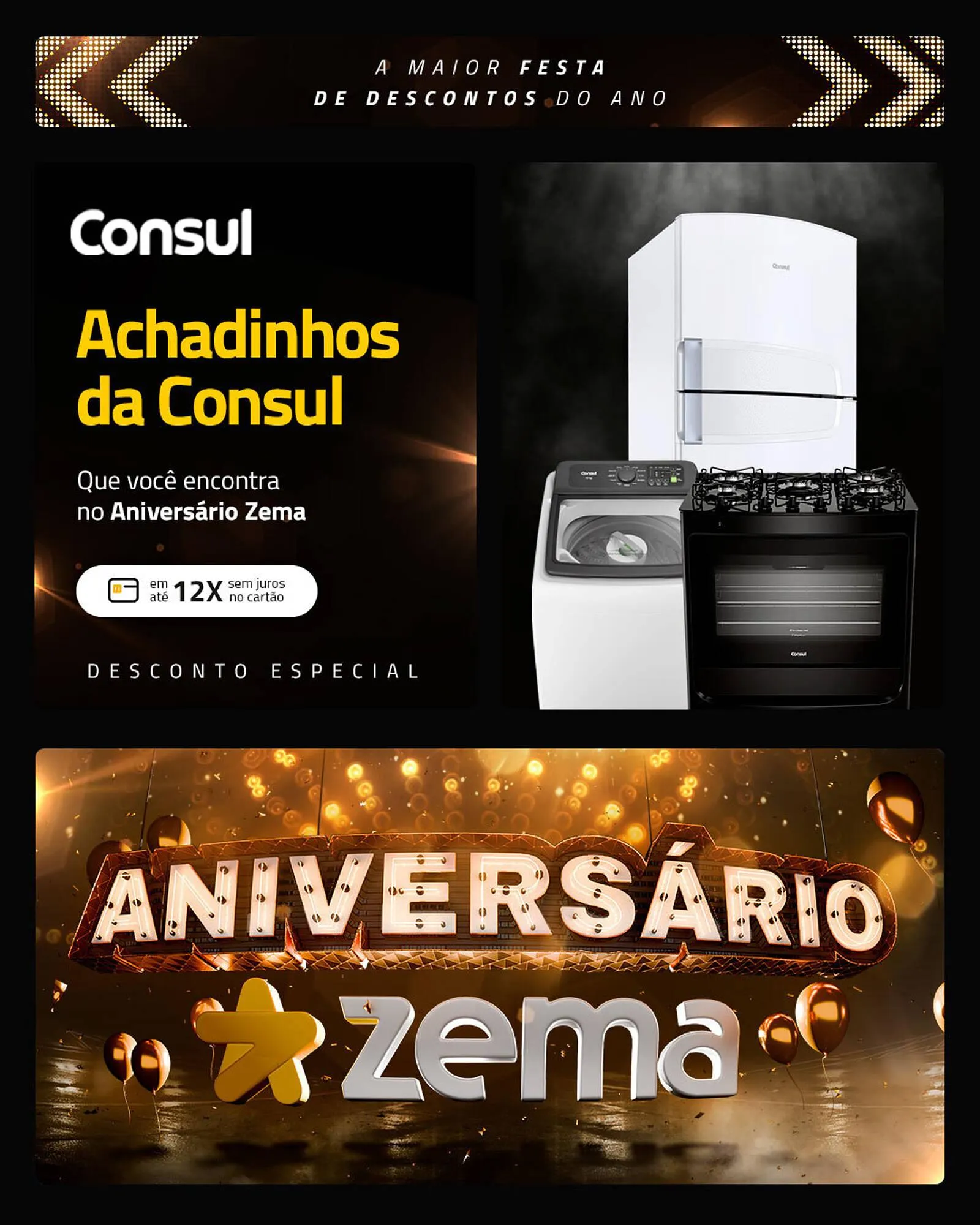 Encarte de Folheto Zema 17 de abril até 20 de abril 2026 - Pagina 1