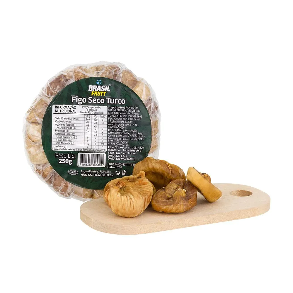 Figo Seco Turco Brasilfrutt 250 G