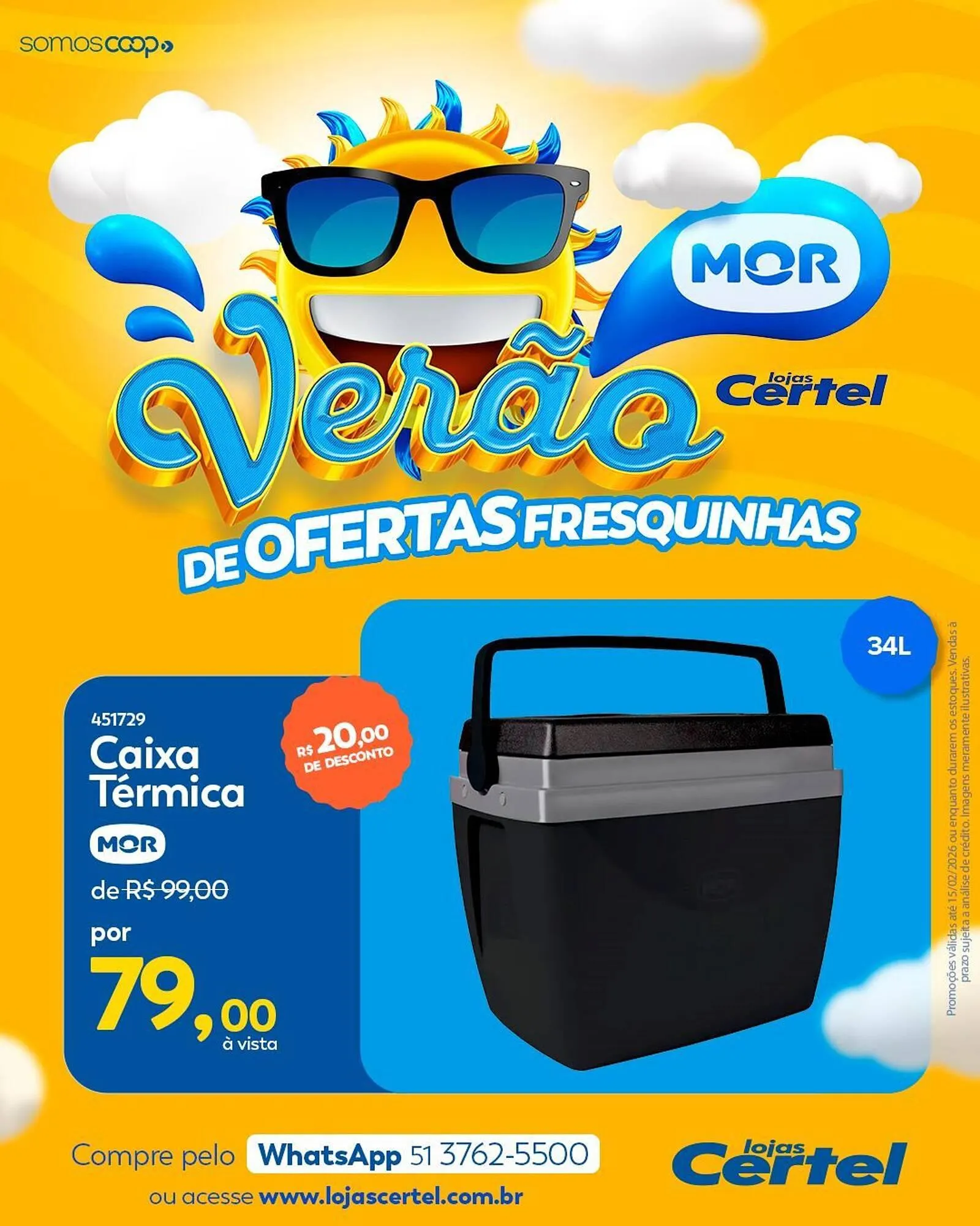 Encarte de Folheto Lojas Certel 31 de janeiro até 15 de fevereiro 2026 - Pagina 3