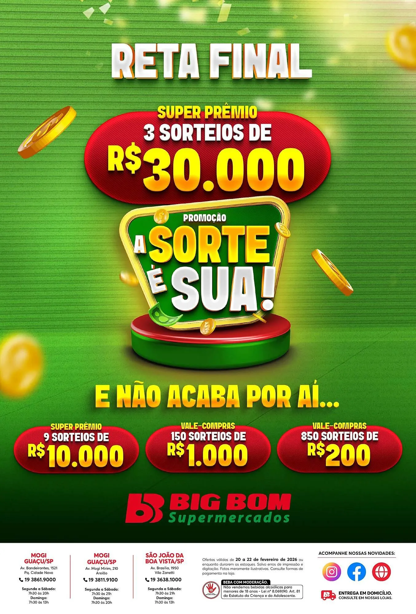 Encarte de Catálogo Big Bom Supermercados 20 de fevereiro até 22 de fevereiro 2026 - Pagina 5