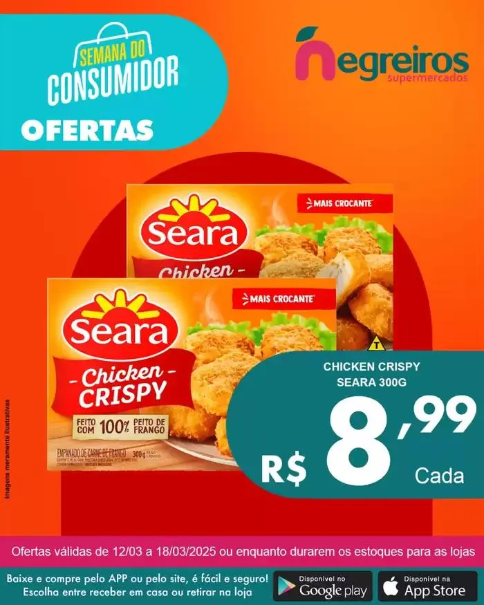 Encarte de Encarte Negreiros Supermercados 12 de março até 18 de março 2025 - Pagina 4