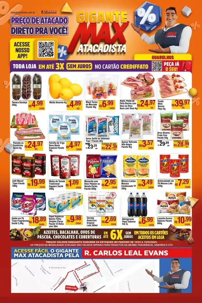 Encarte de Nossas melhores pechinchas 10 de março até 15 de março 2025 - Pagina 1