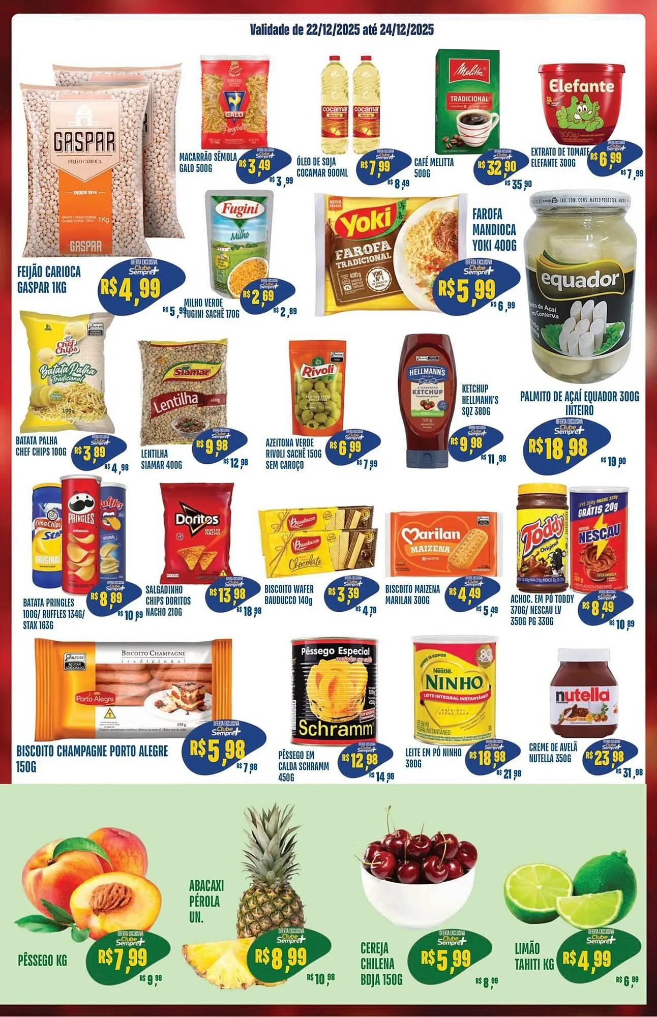 Encarte de Catálogo Sempre Vale Supermercados 22 de dezembro até 24 de dezembro 2025 - Pagina 3