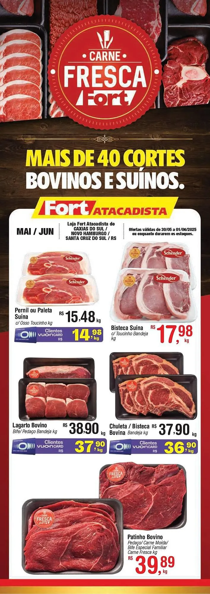 Encarte de Catálogo Fort Atacadista 1 de junho até 1 de junho 2025 - Pagina 1