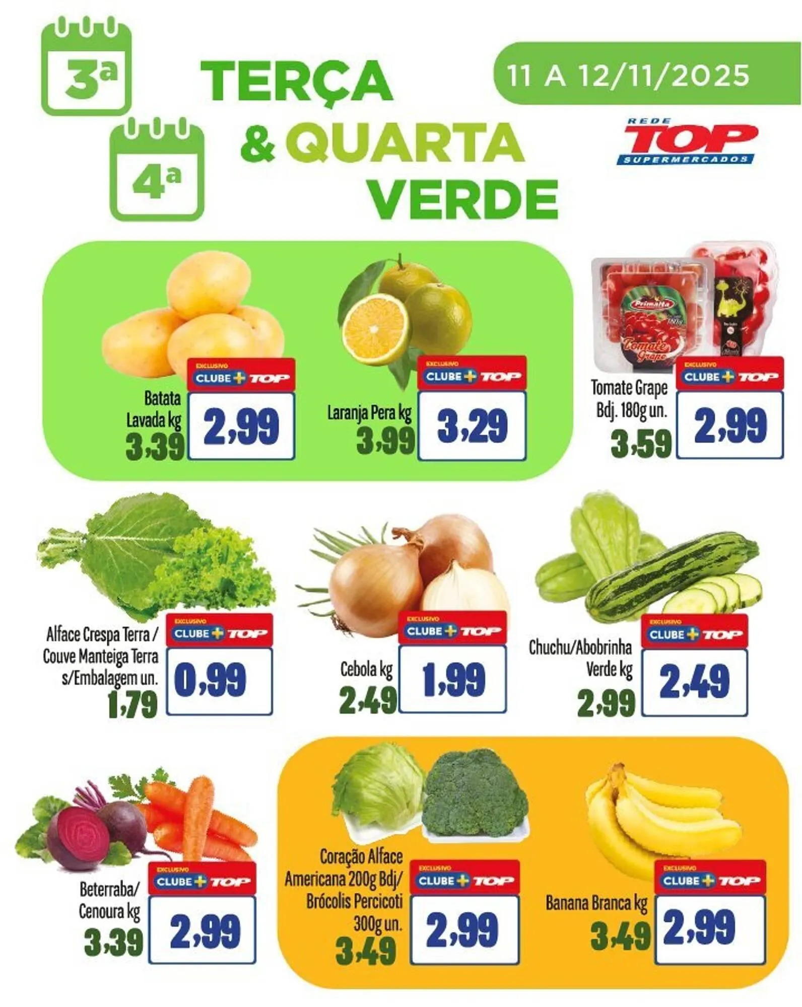 Encarte de Encarte Rede Top 11 de novembro até 12 de novembro 2025 - Pagina 1