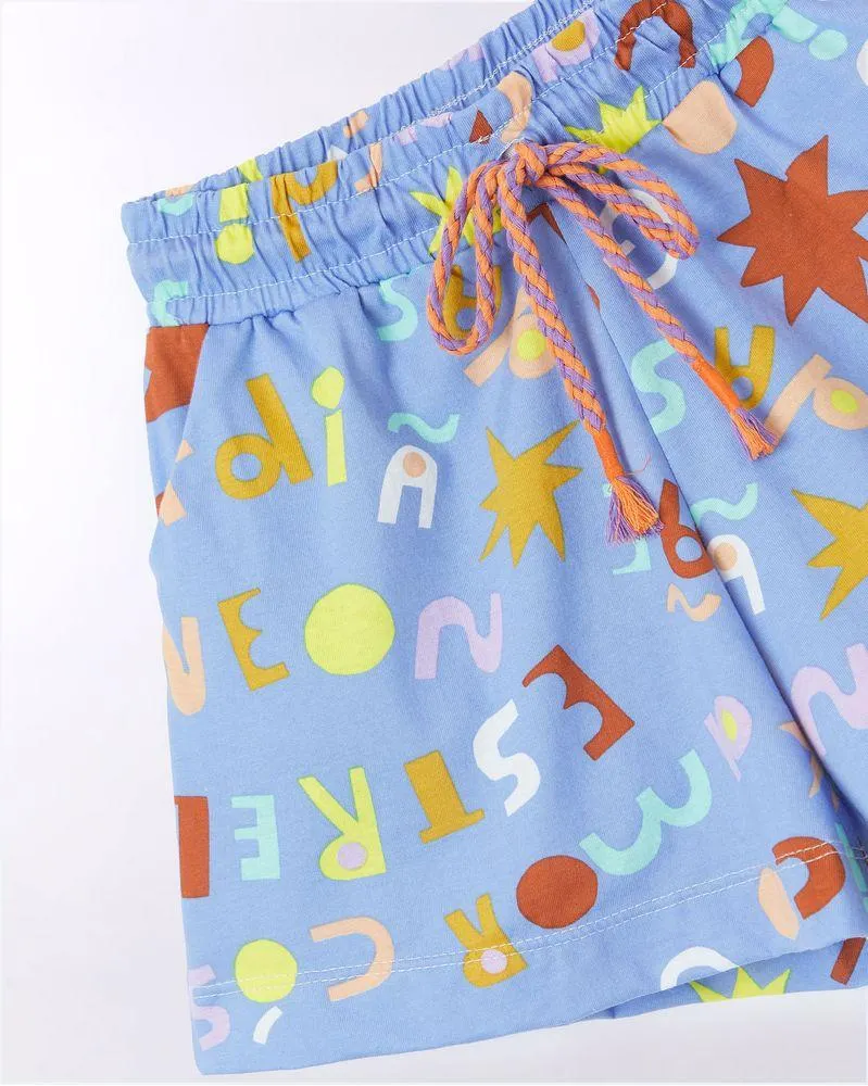 Short Malha Ceu Neon Jun