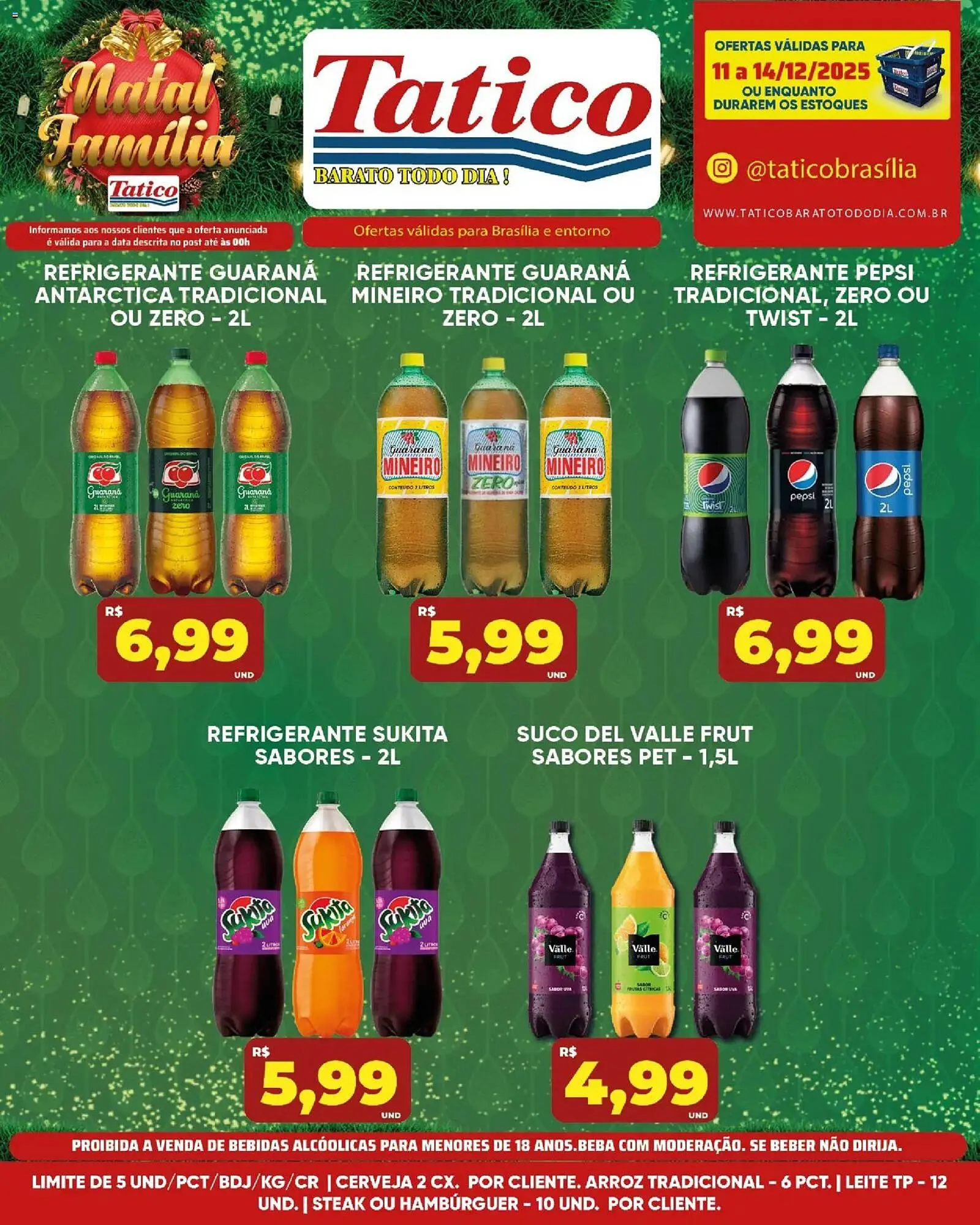 Encarte de Tabloide Tatico 11 de dezembro até 14 de dezembro 2025 - Pagina 2