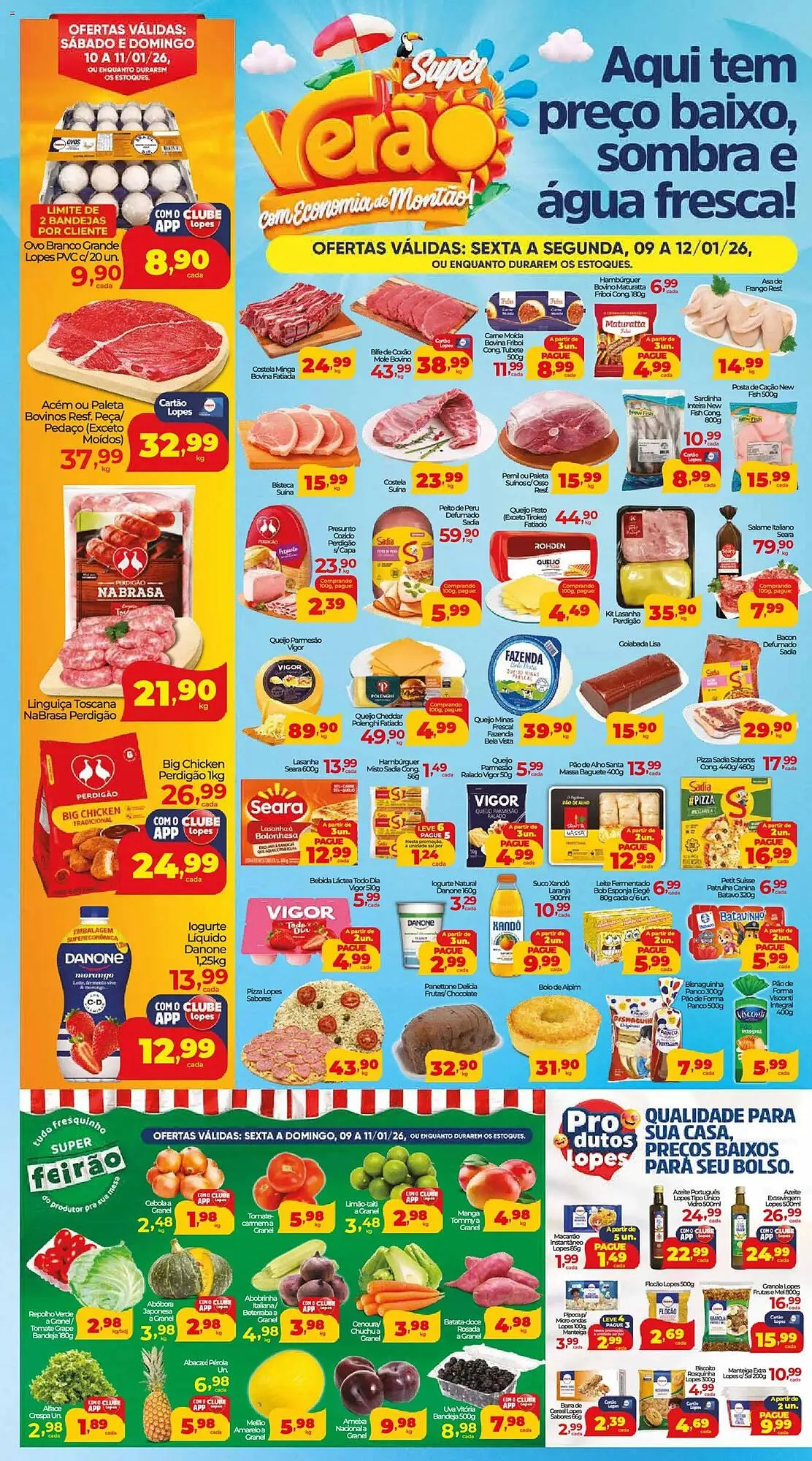 Encarte de Folheto Lopes Supermercados 9 de janeiro até 12 de janeiro 2026 - Pagina 2
