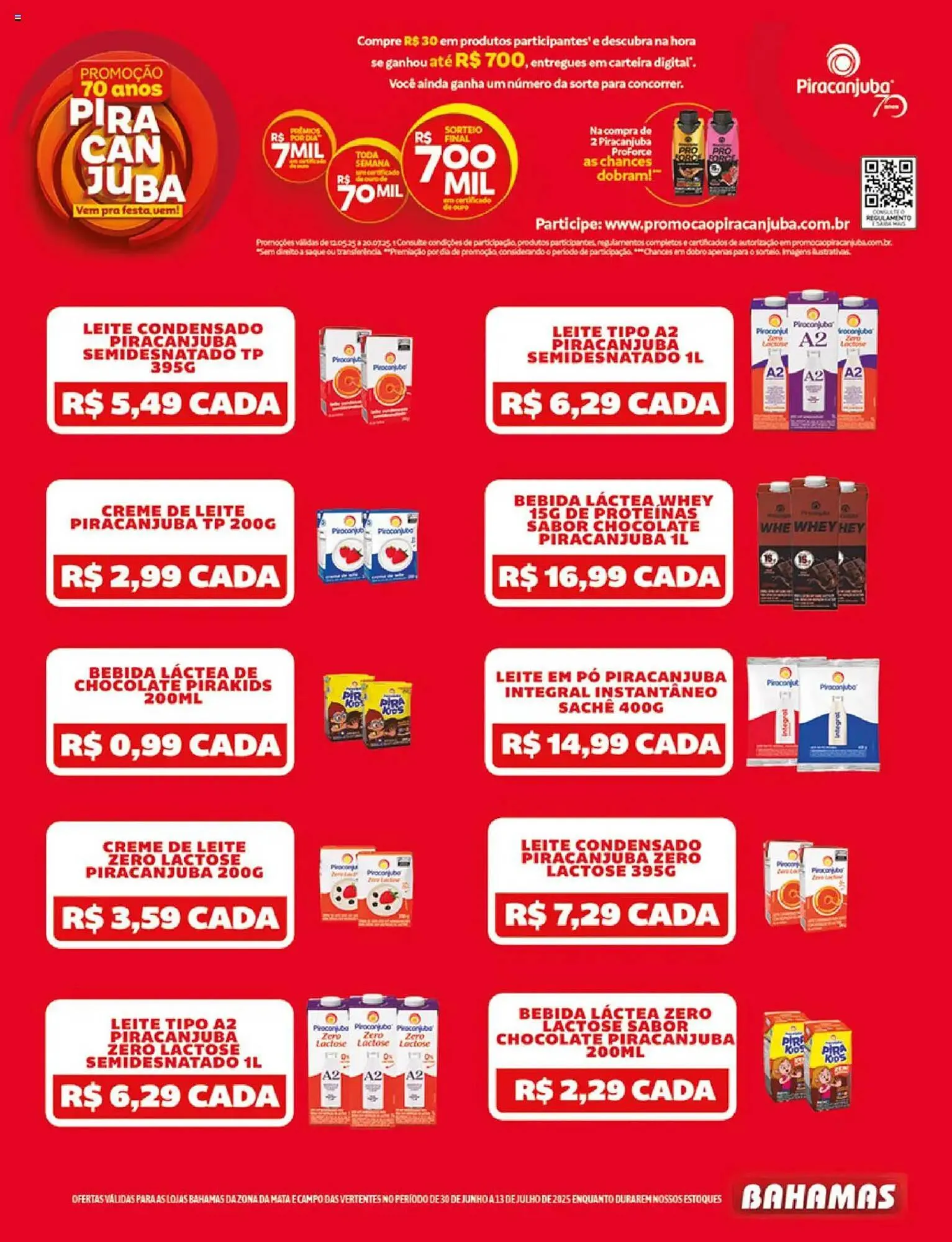 Encarte de Catálogo Bahamas Supermercados 30 de junho até 13 de julho 2025 - Pagina 4