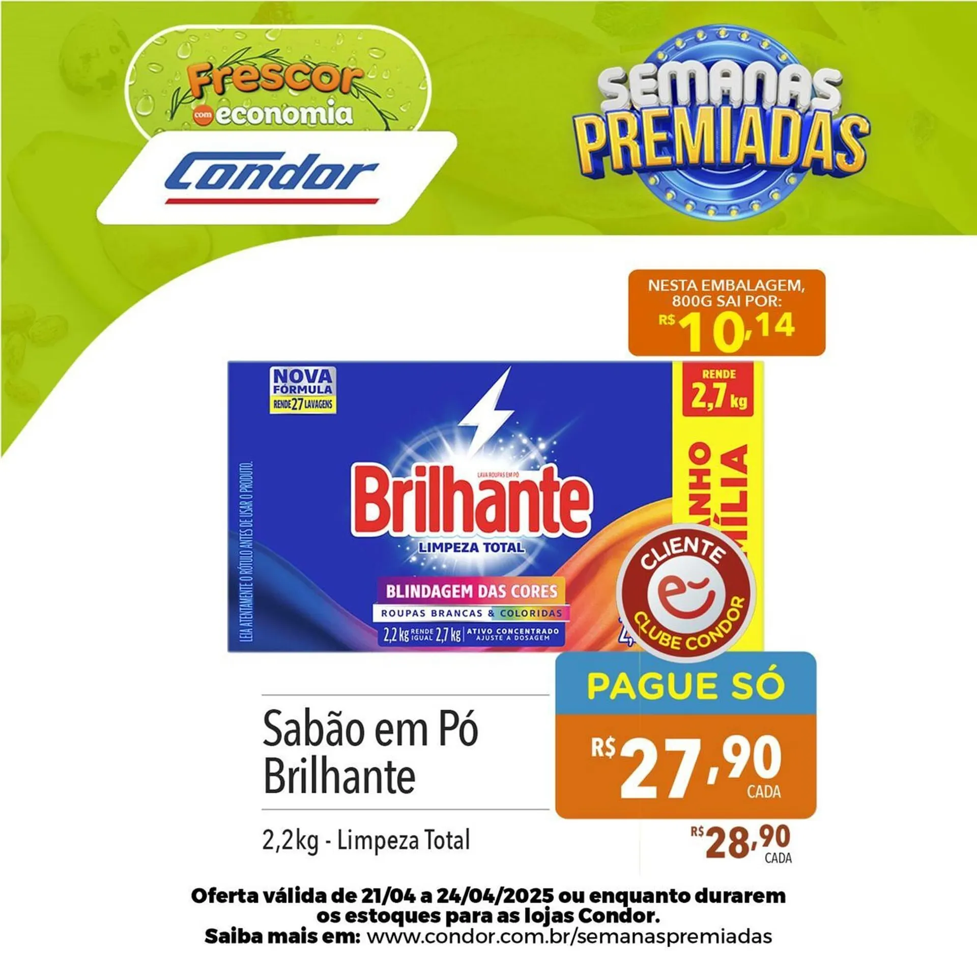 Encarte de Catálogo Supermercados Condor 23 de abril até 24 de abril 2025 - Pagina 8