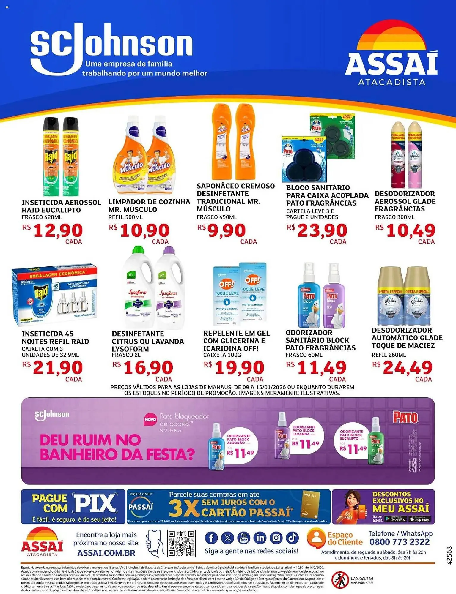 Encarte de Encarte Assaí Atacadista 9 de janeiro até 15 de janeiro 2026 - Pagina 2