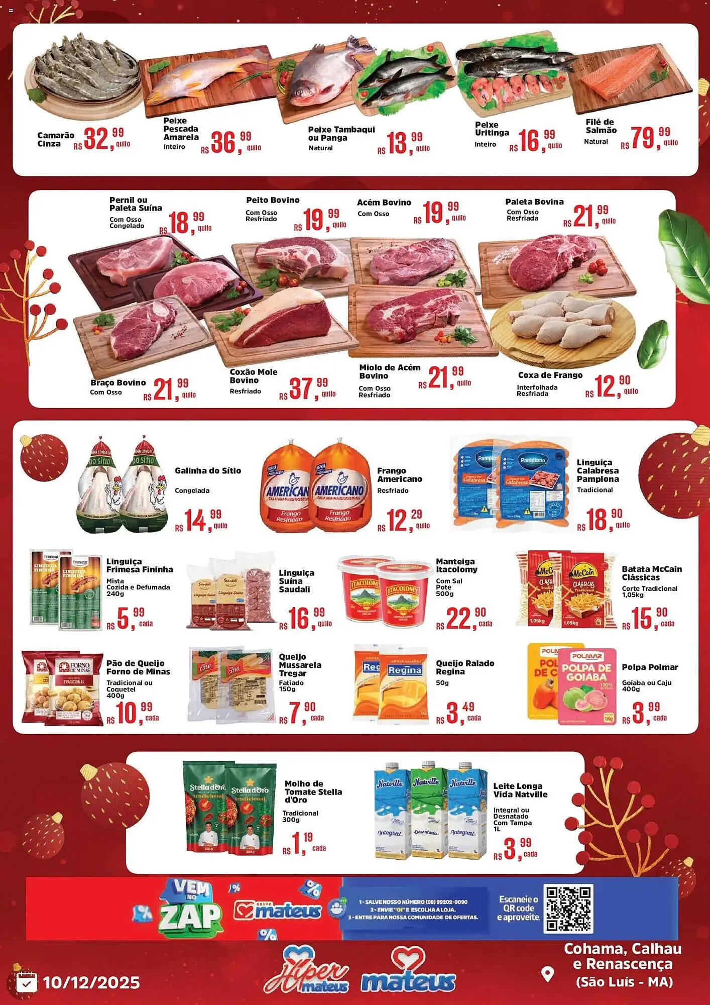 Encarte de Catálogo Supermercados Mateus 10 de dezembro até 10 de dezembro 2025 - Pagina 3