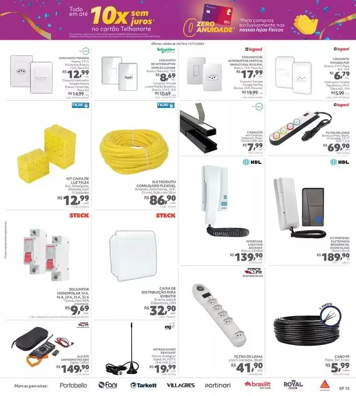 Encarte de GRÃ FEIRA TELHANORTE 24 de outubro até 11 de novembro 2024 - Pagina 15