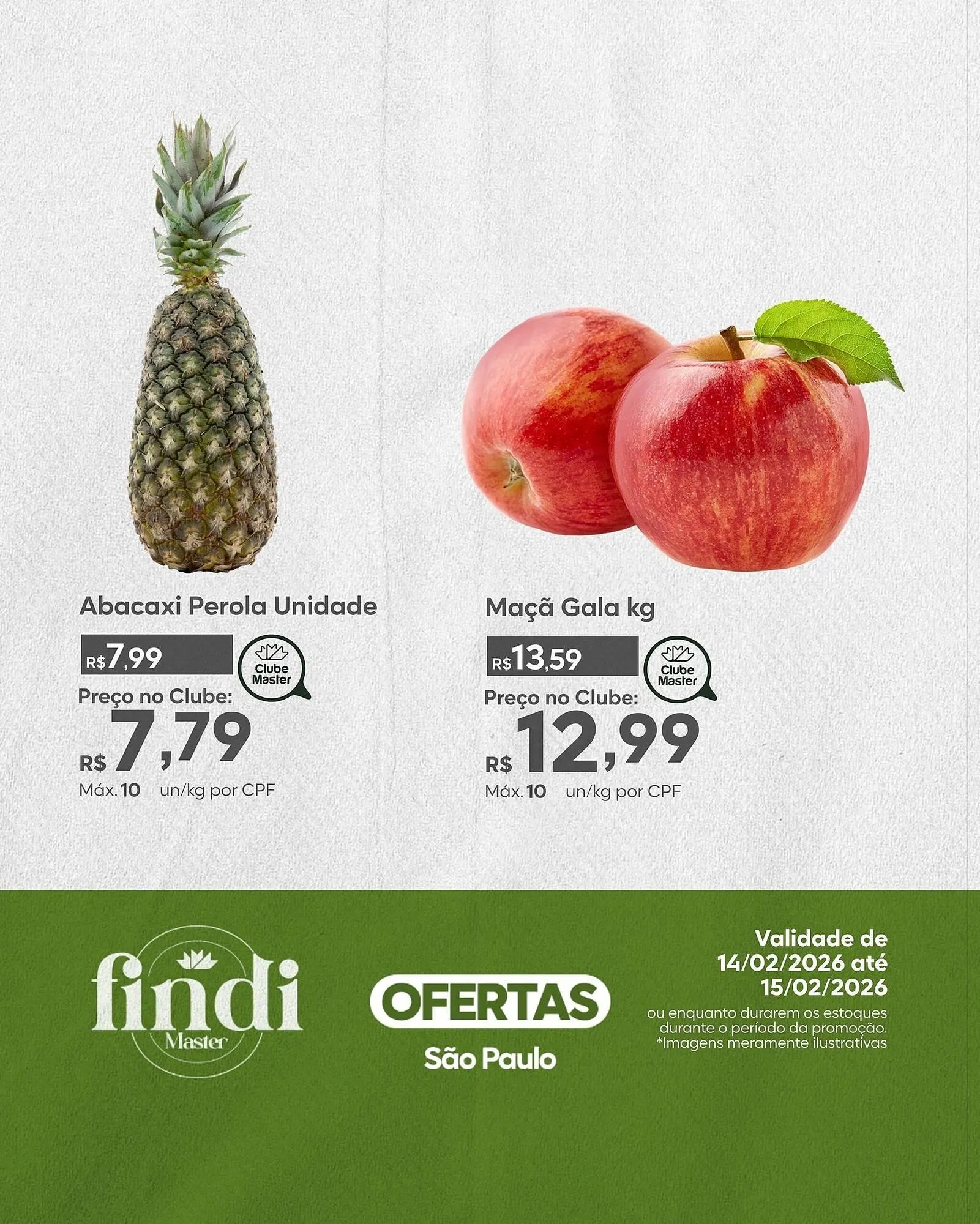 Encarte de Folheto Master Supermercados 14 de fevereiro até 15 de fevereiro 2026 - Pagina 2