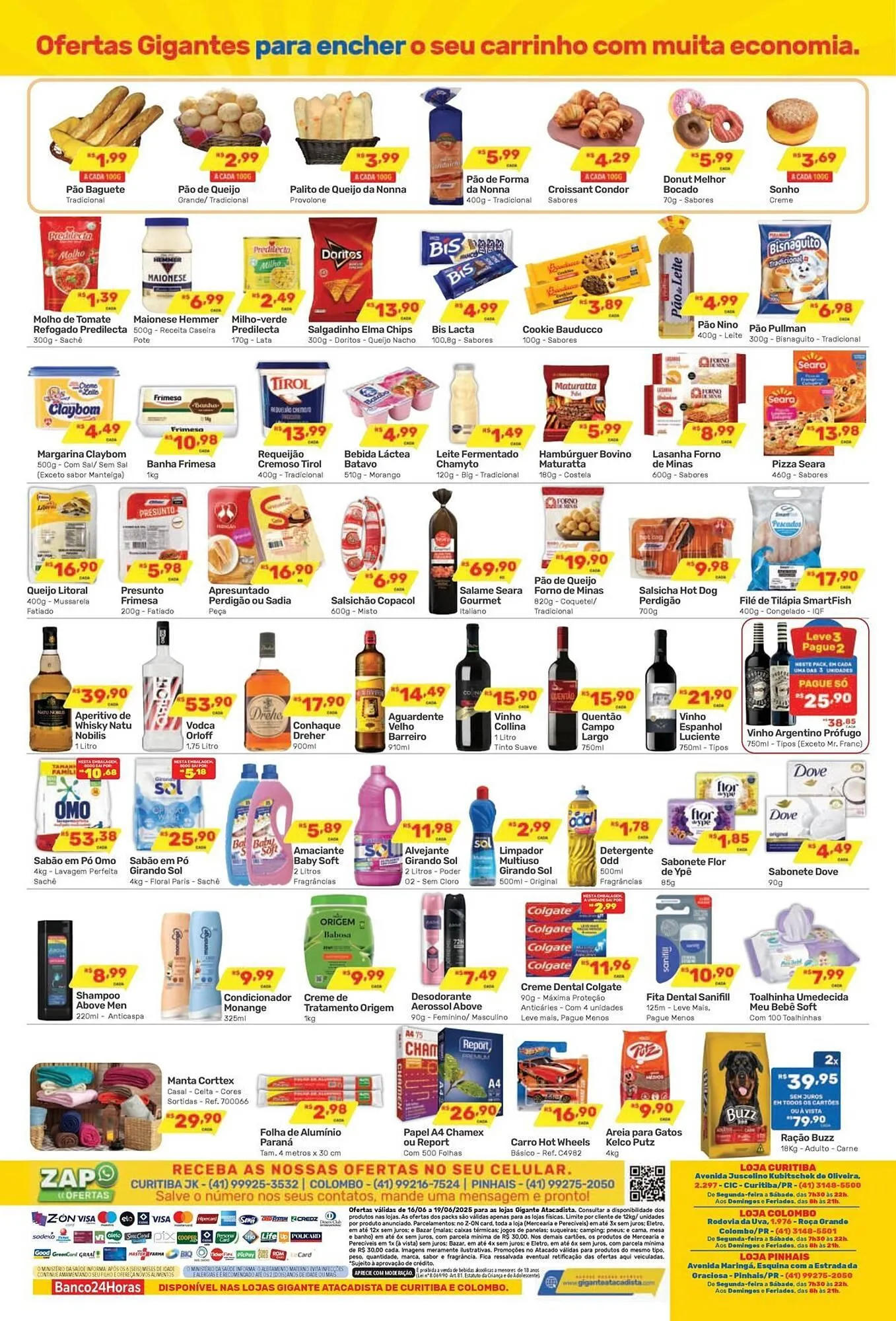 Encarte de Catálogo Gigante Atacadista 16 de junho até 19 de junho 2025 - Pagina 2