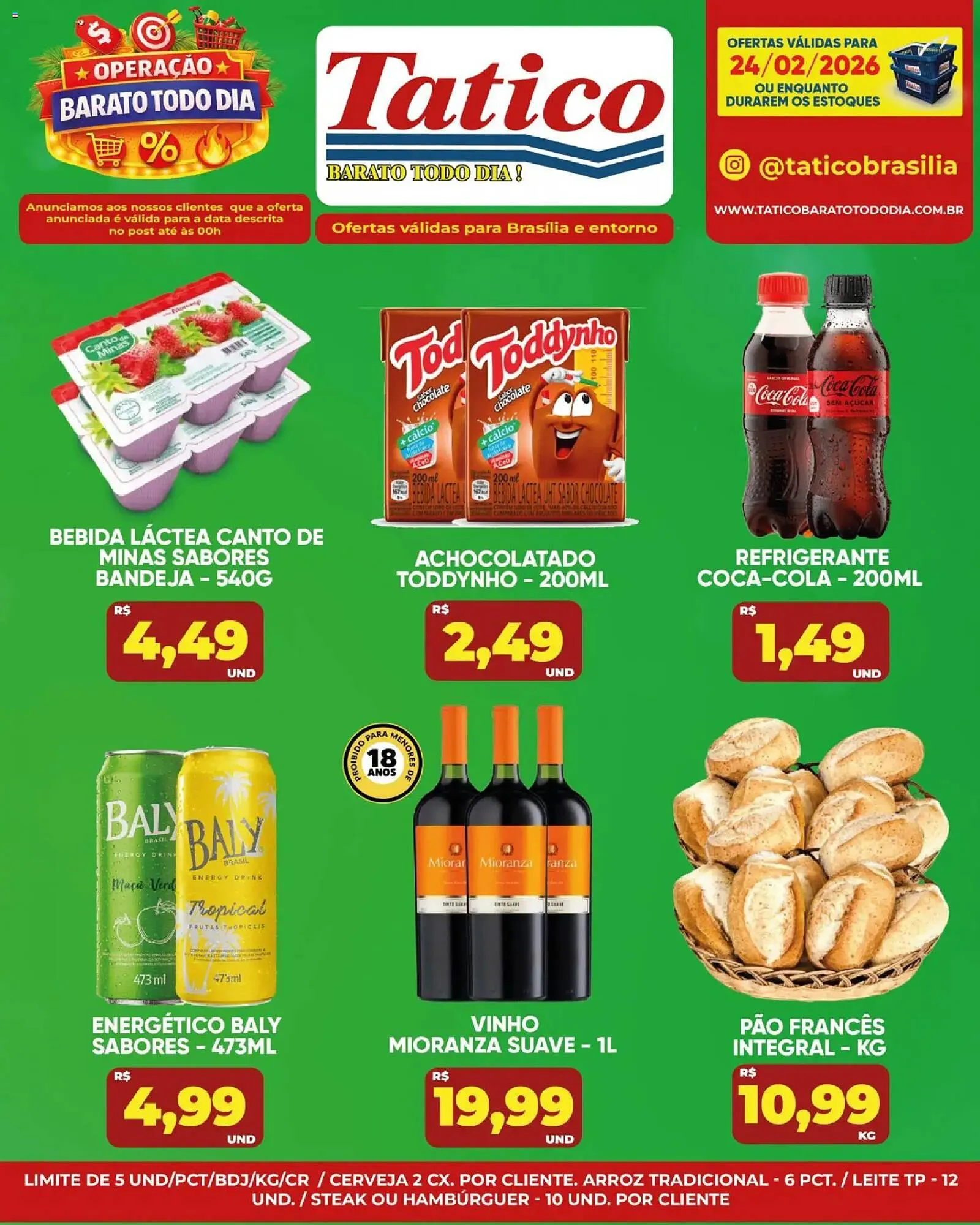 Encarte de Tabloide Tatico 24 de fevereiro até 24 de fevereiro 2026 - Pagina 7