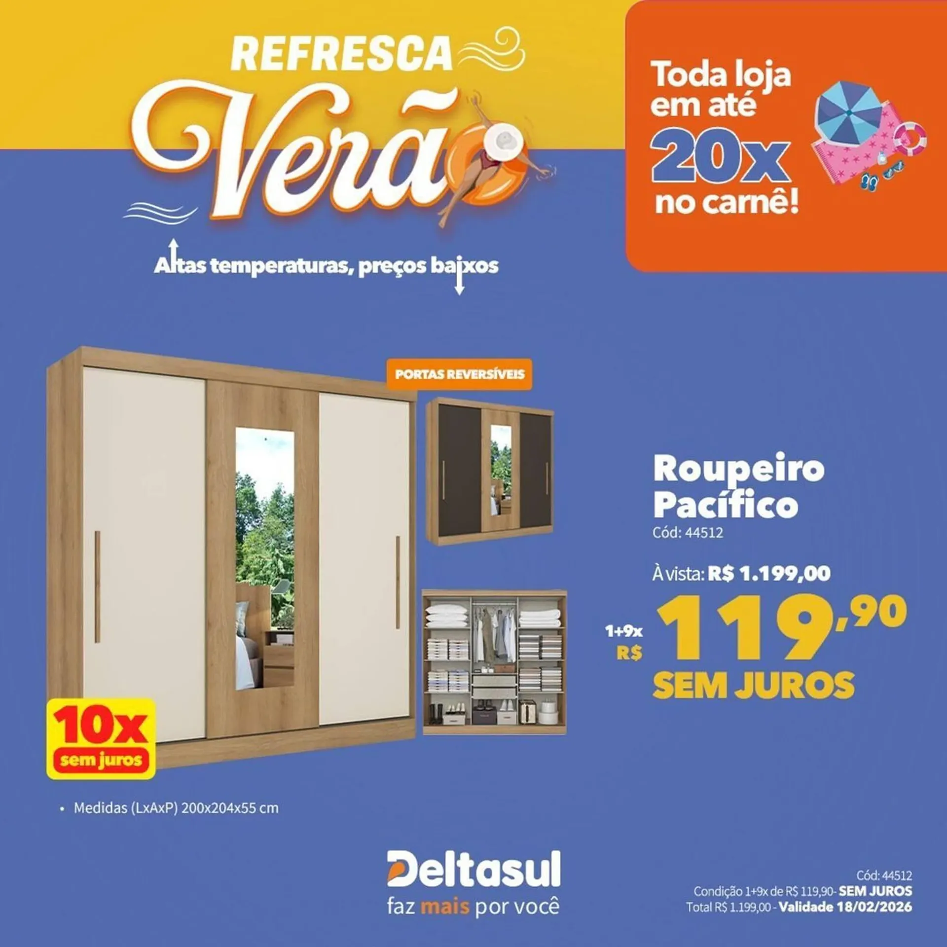 Encarte de Folheto Deltasul 10 de fevereiro até 18 de fevereiro 2026 - Pagina 2