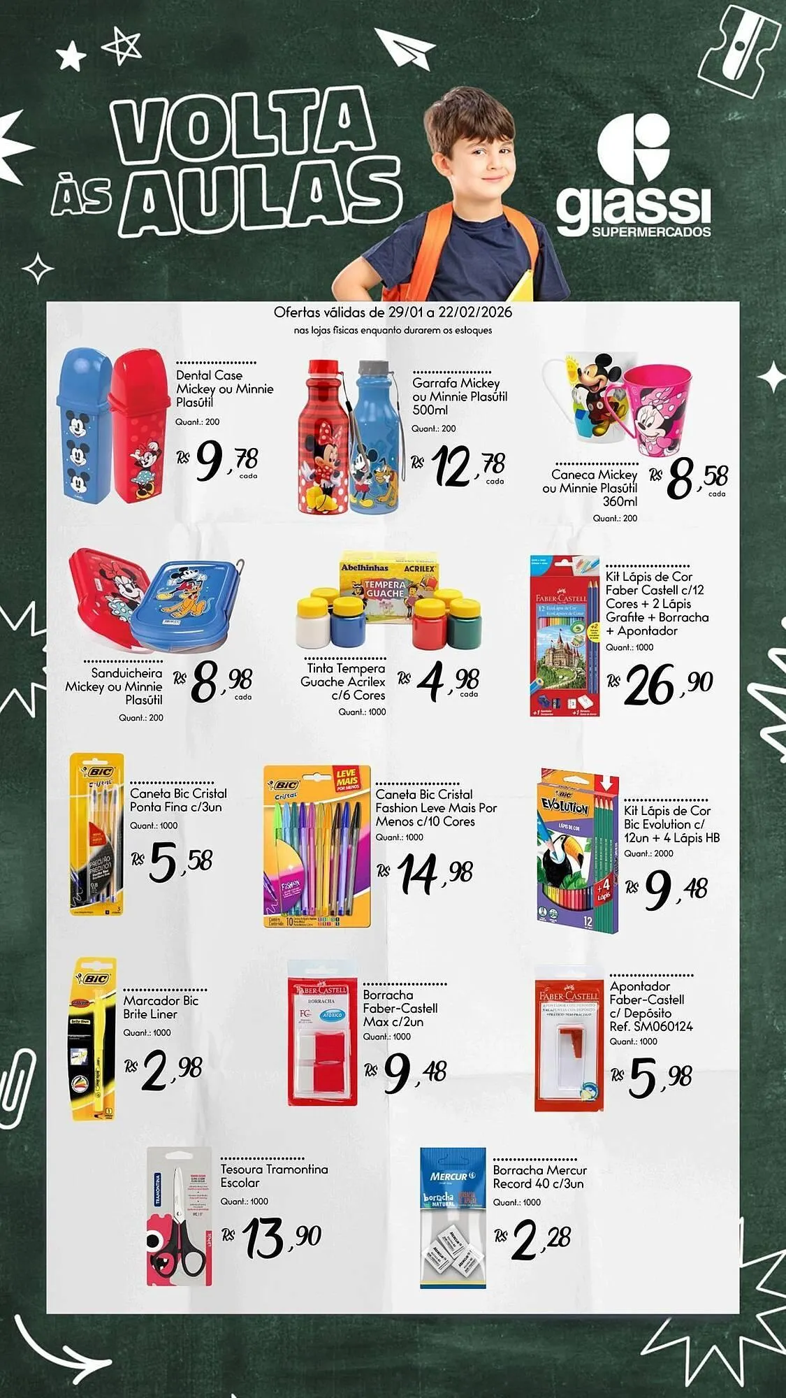 Encarte Giassi Supermercados - 1