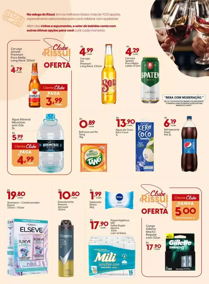 Encarte de Inauguração Rissul Novo Hamburgo 2 de janeiro até 11 de janeiro 2025 - Pagina 7