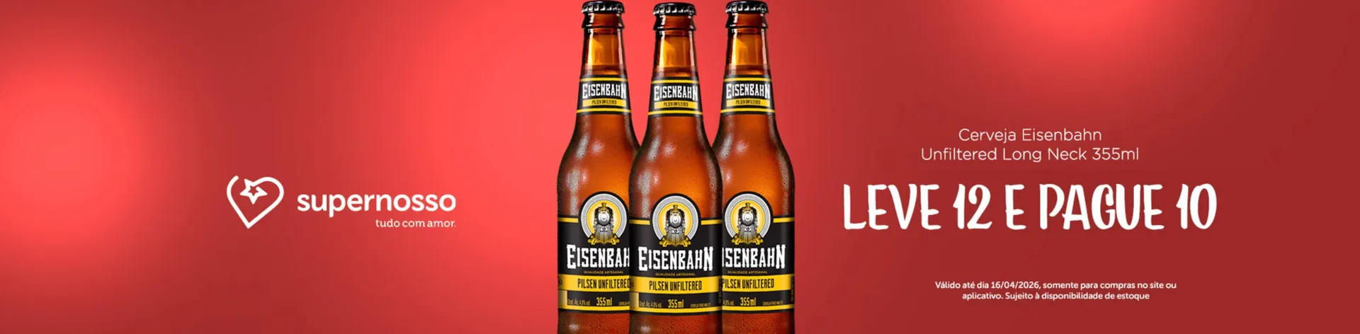 Encarte de Folheto Super Nosso 10 de abril até 16 de abril 2026 - Pagina 1