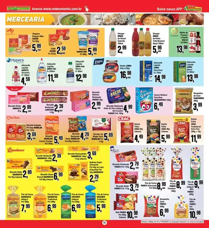 Encarte de Ofertas Rede Economia 10 de março até 17 de março 2025 - Pagina 10
