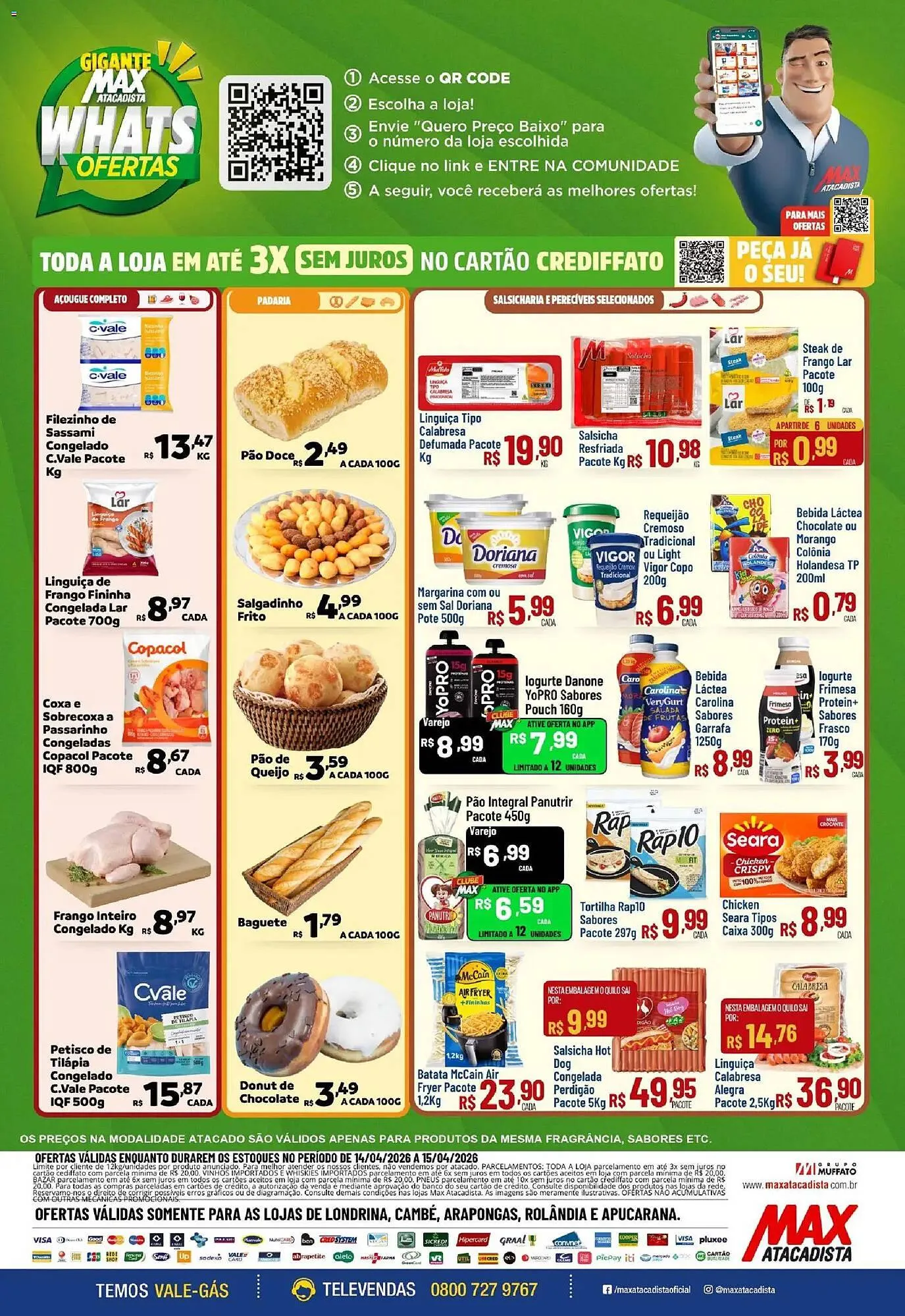 Encarte de Encarte Max Atacadista 14 de abril até 16 de abril 2026 - Pagina 2