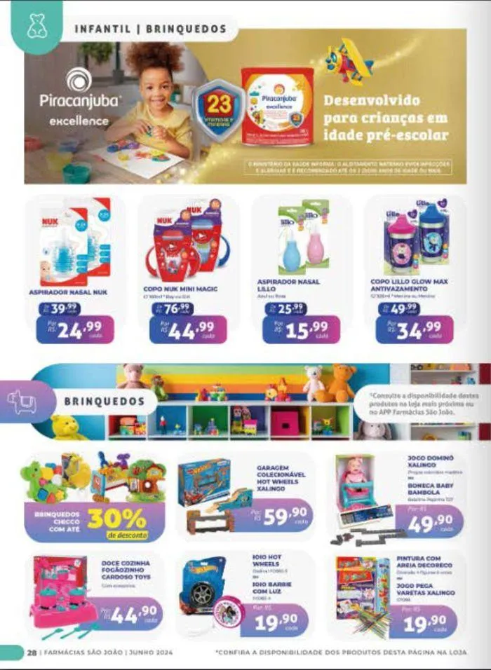 Encarte de Oferta Especial  4 de junho até 30 de junho 2024 - Pagina 28