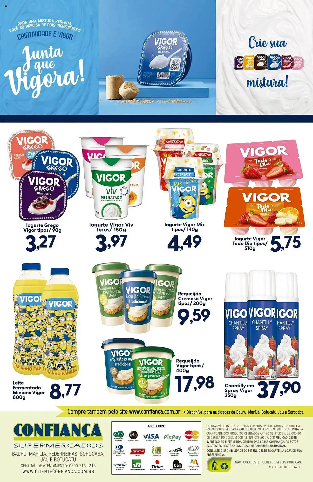 Encarte de Catálogo Confiança Supermercados 16 de outubro até 1 de novembro 2025 - Pagina 2