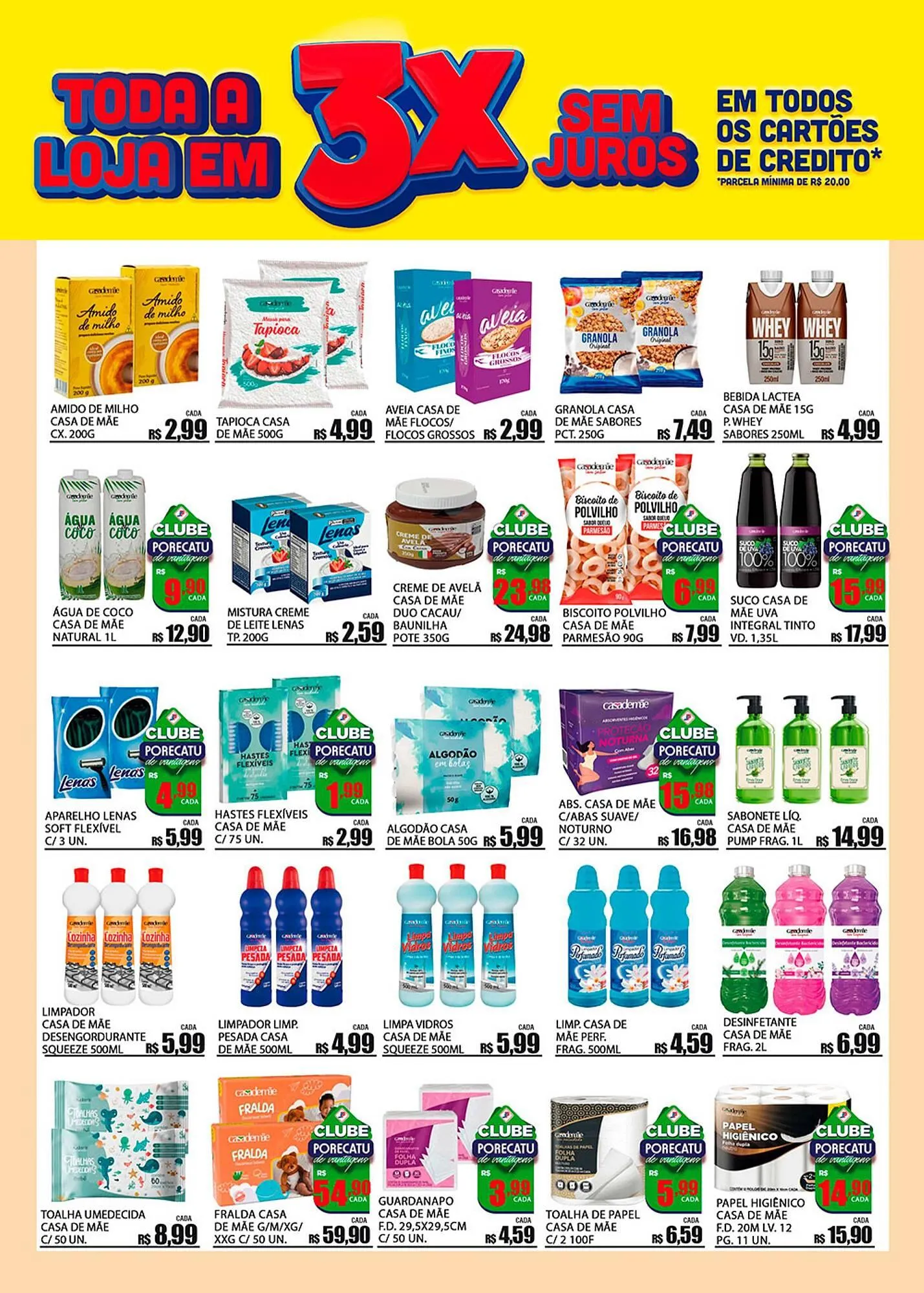 Encarte de Catálogo Supermercado Porecatu 9 de março até 15 de março 2026 - Pagina 2