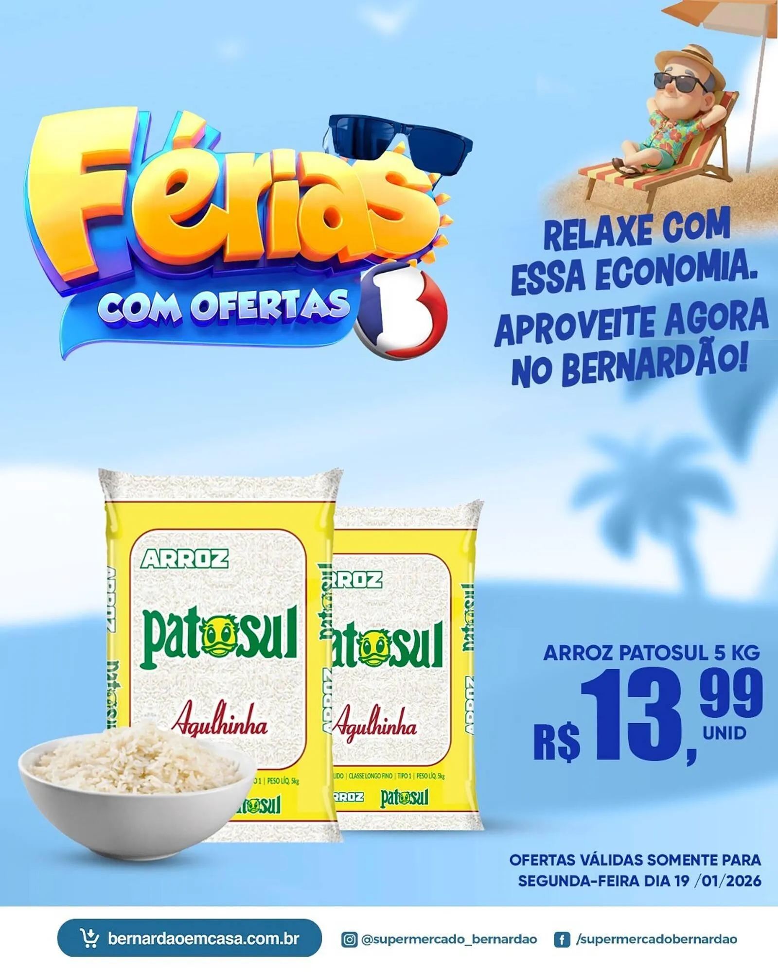 Encarte de Catálogo Supermercado Bernardão 19 de janeiro até 19 de janeiro 2026 - Pagina 3