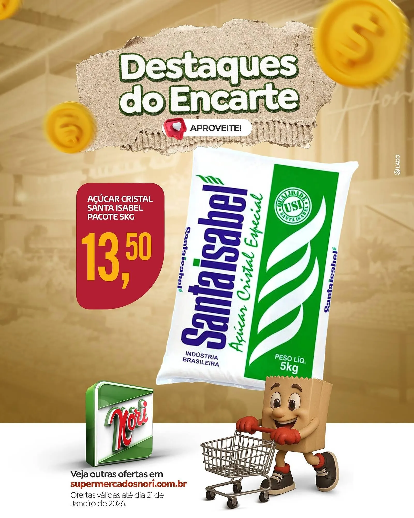 Encarte de Catálogo Supermercados Nori 21 de janeiro até 21 de janeiro 2026 - Pagina 4