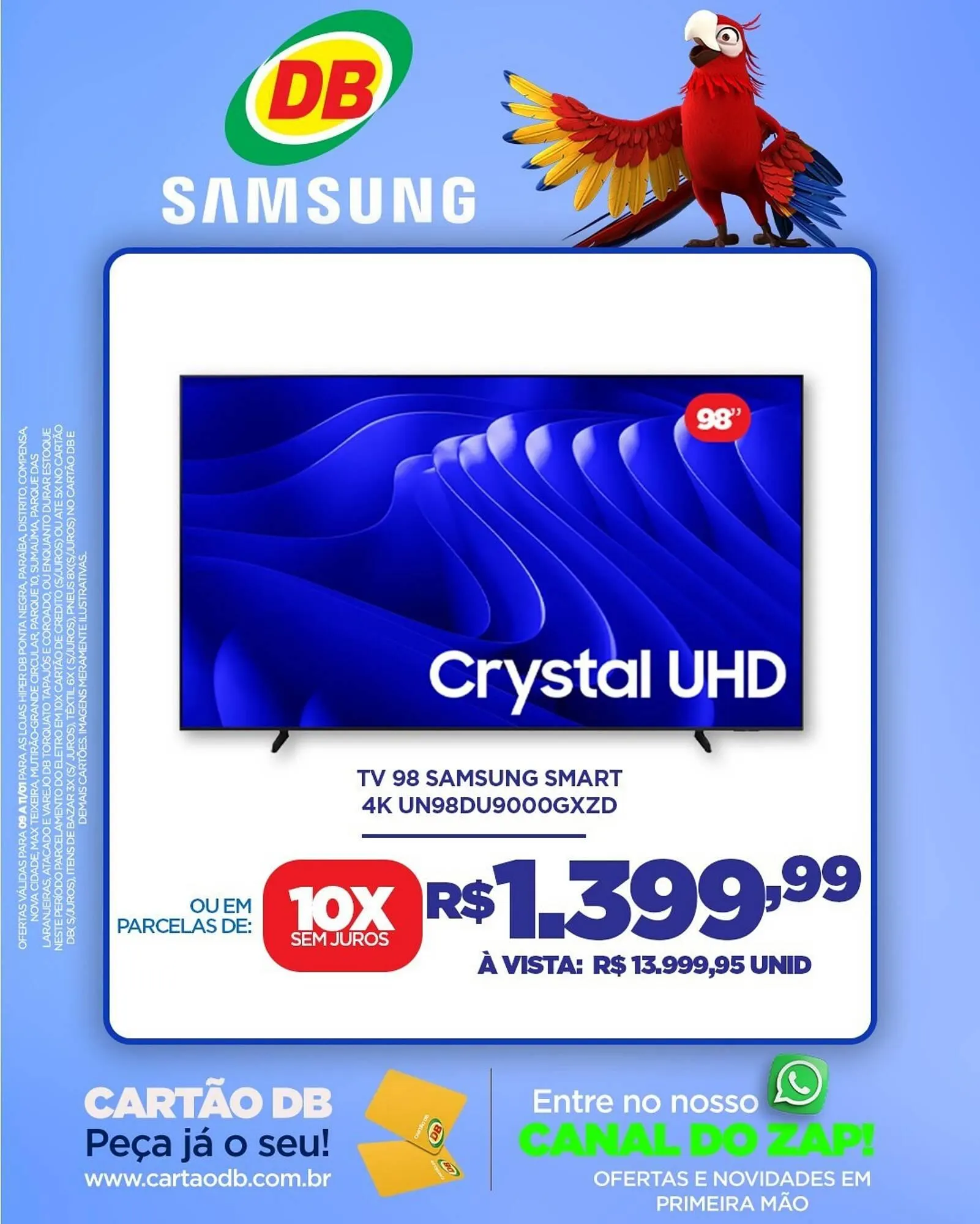 Encarte de Catálogo DB Supermercados 9 de janeiro até 11 de janeiro 2026 - Pagina 8