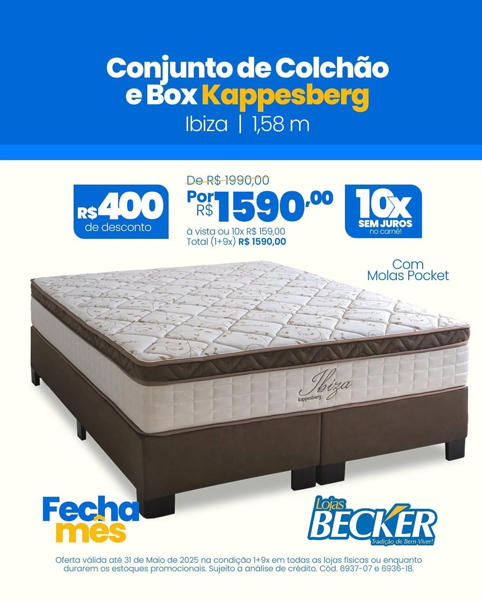 Encarte de Catálogo Lojas Becker 29 de maio até 31 de maio 2025 - Pagina 1