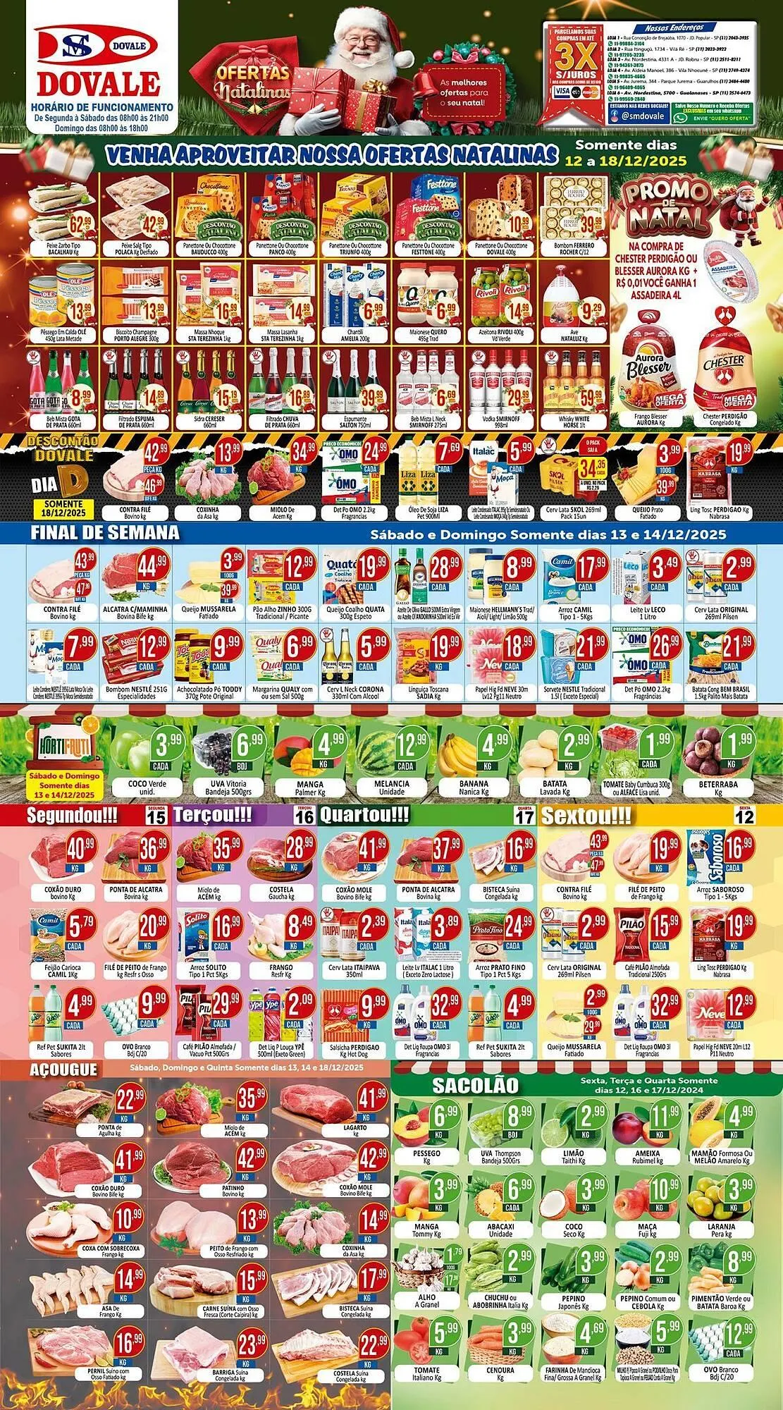 Encarte de Folheto Dovale 12 de dezembro até 18 de dezembro 2025 - Pagina 1