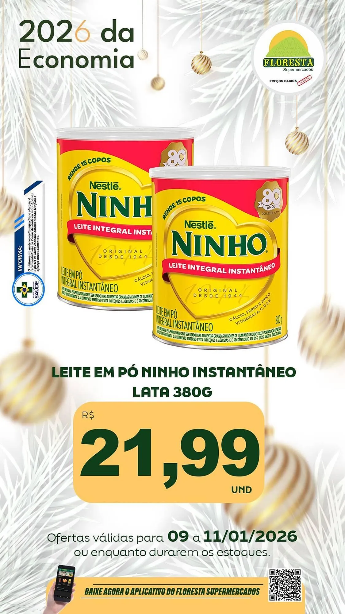 Encarte de Catálogo Floresta Supermercados 8 de janeiro até 10 de janeiro 2026 - Pagina 19