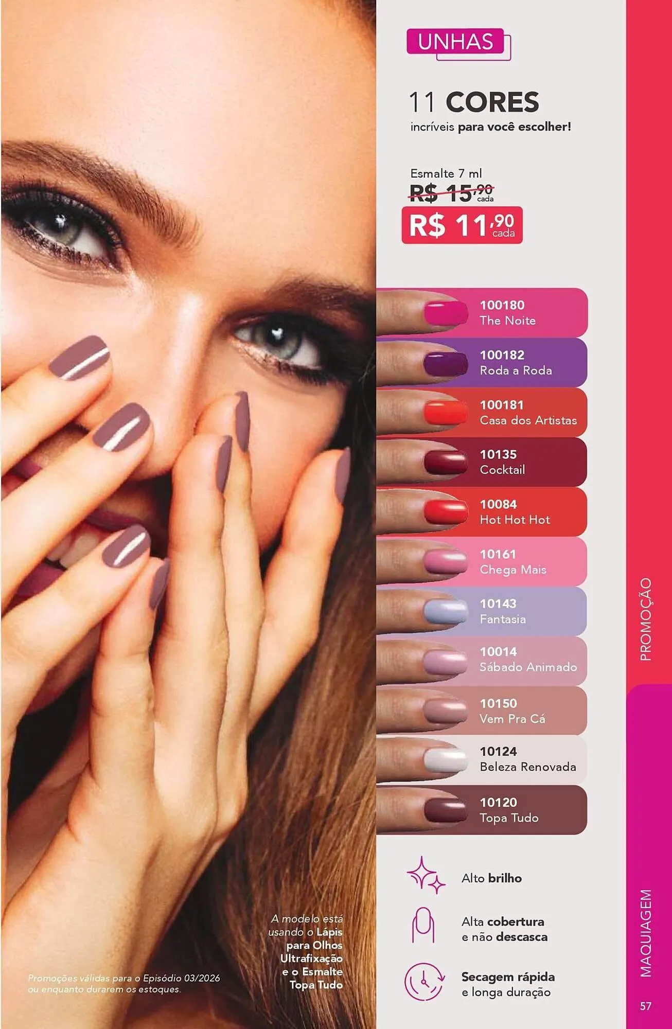 Encarte de Catálogo Jequiti 2 de março até 31 de março 2026 - Pagina 57