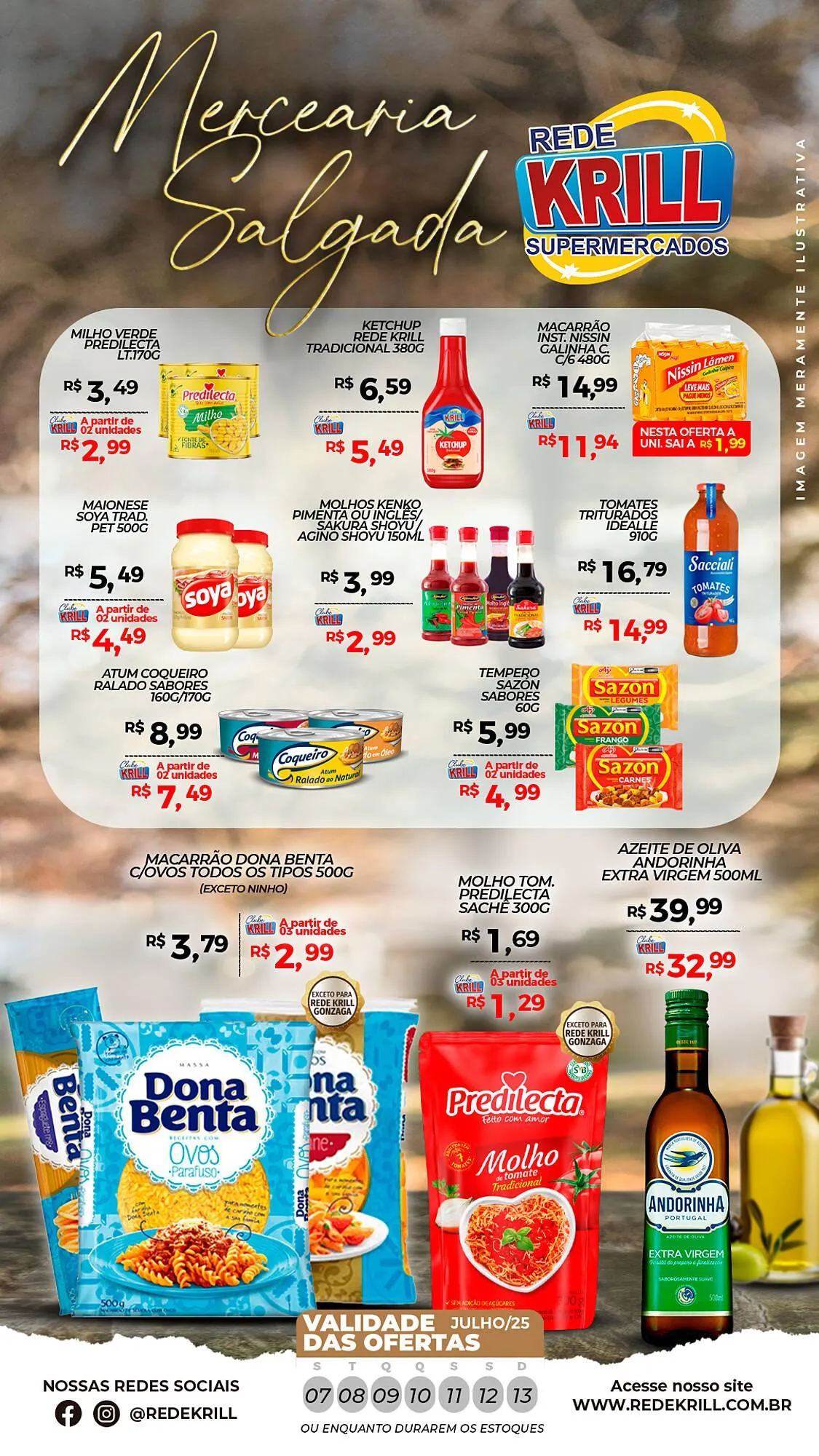 Encarte de Catálogo Rede Krill 7 de julho até 13 de julho 2025 - Pagina 5