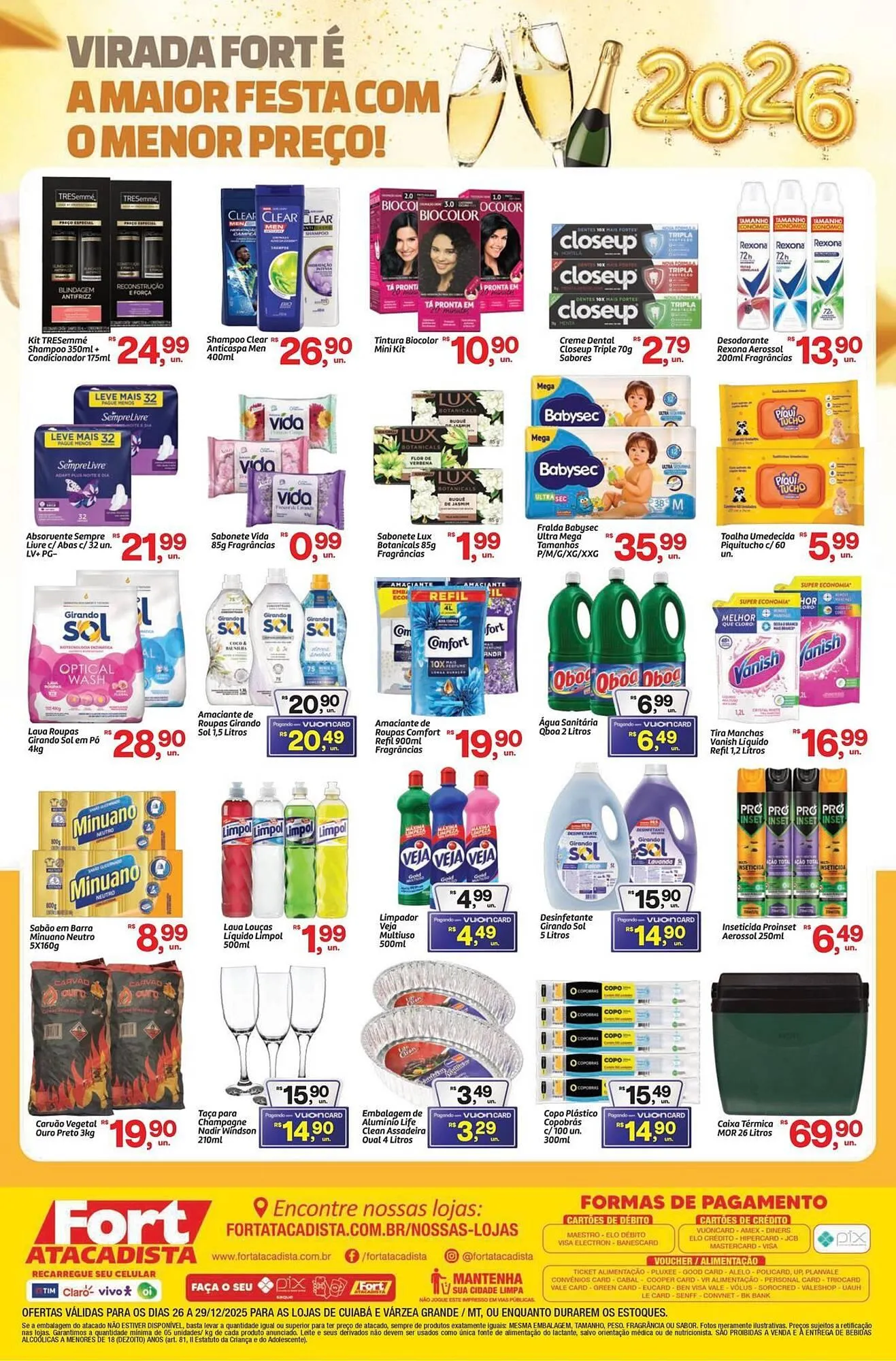 Encarte de Tabloide Fort Atacadista 26 de dezembro até 29 de dezembro 2025 - Pagina 4