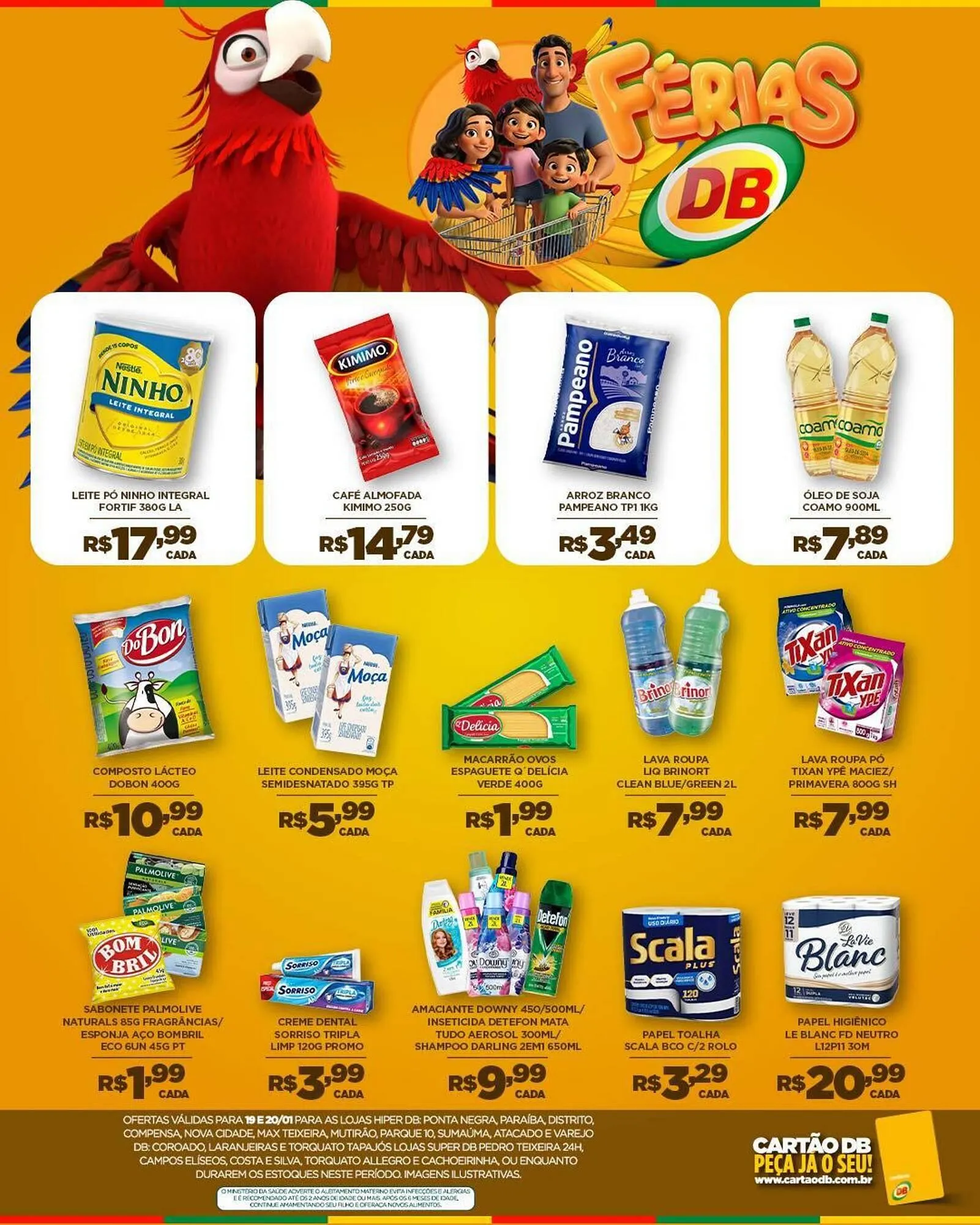 Encarte de Catálogo DB Supermercados 19 de janeiro até 20 de janeiro 2026 - Pagina 4