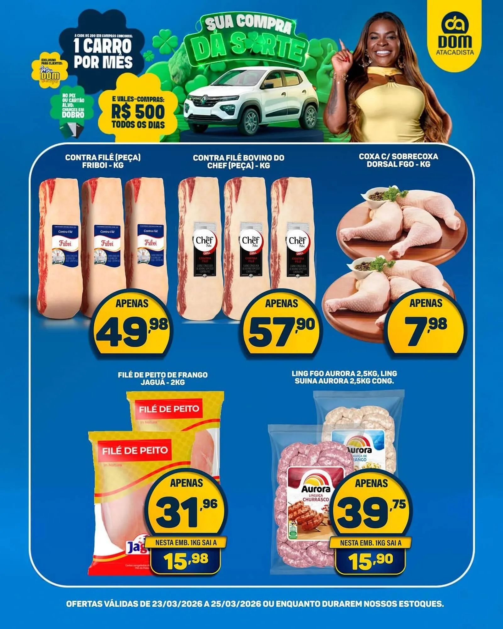 Encarte de Encarte Dom Atacadista 23 de março até 26 de março 2026 - Pagina 1
