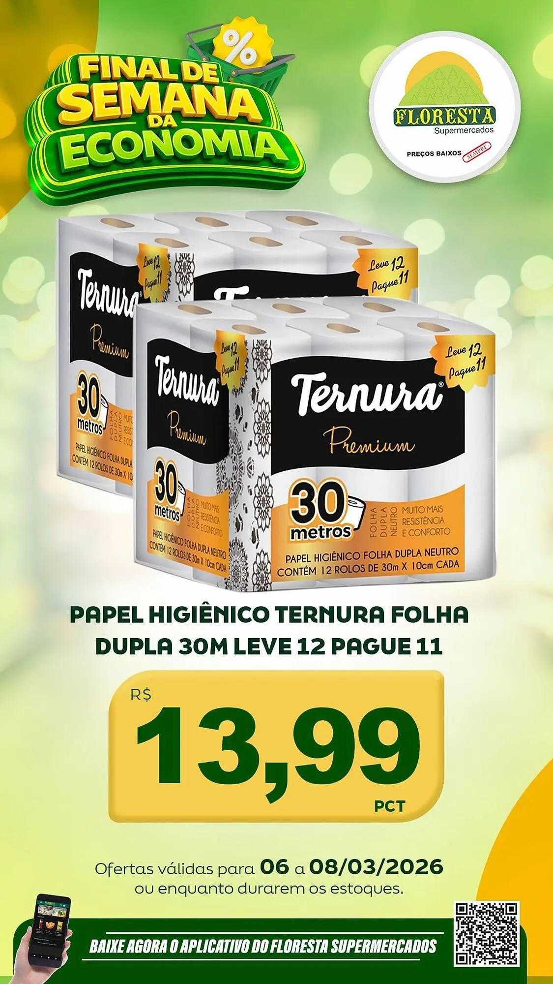 Encarte de Catálogo Floresta Supermercados 6 de março até 8 de março 2026 - Pagina 55
