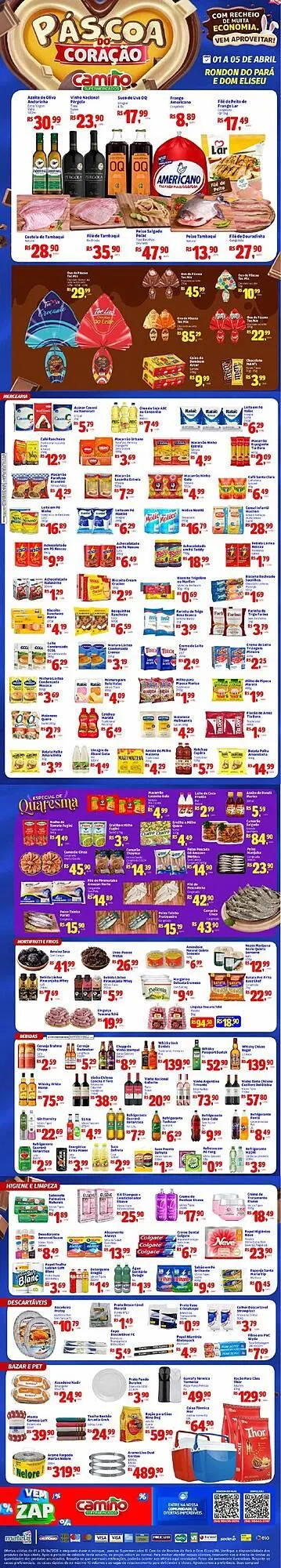Encarte de Catálogo Camiño supermercados 1 de abril até 5 de abril 2026 - Pagina 1