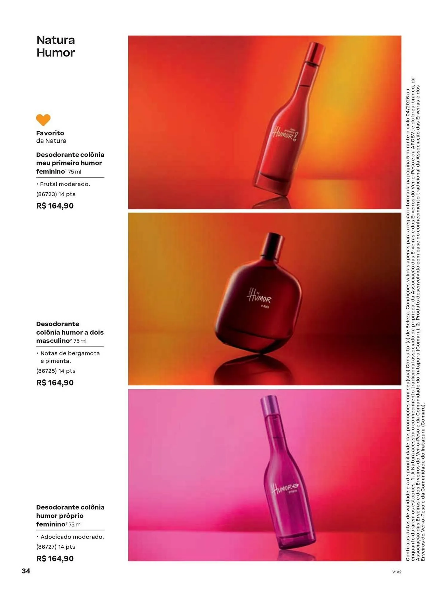 Encarte de Catálogo Natura 20 de fevereiro até 26 de março 2026 - Pagina 34