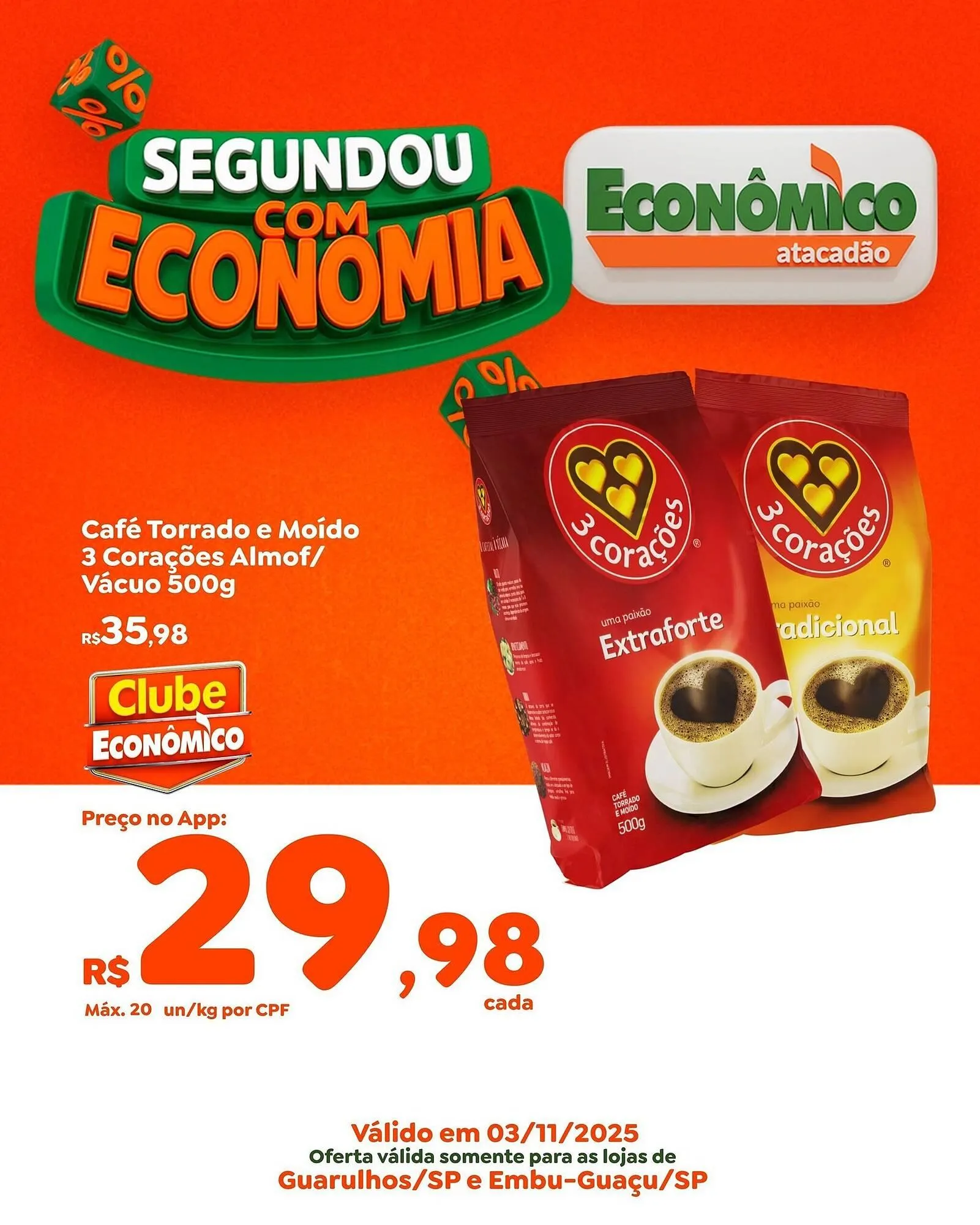 Encarte de Catálogo Econômico Atacadão 3 de novembro até 3 de novembro 2025 - Pagina 4