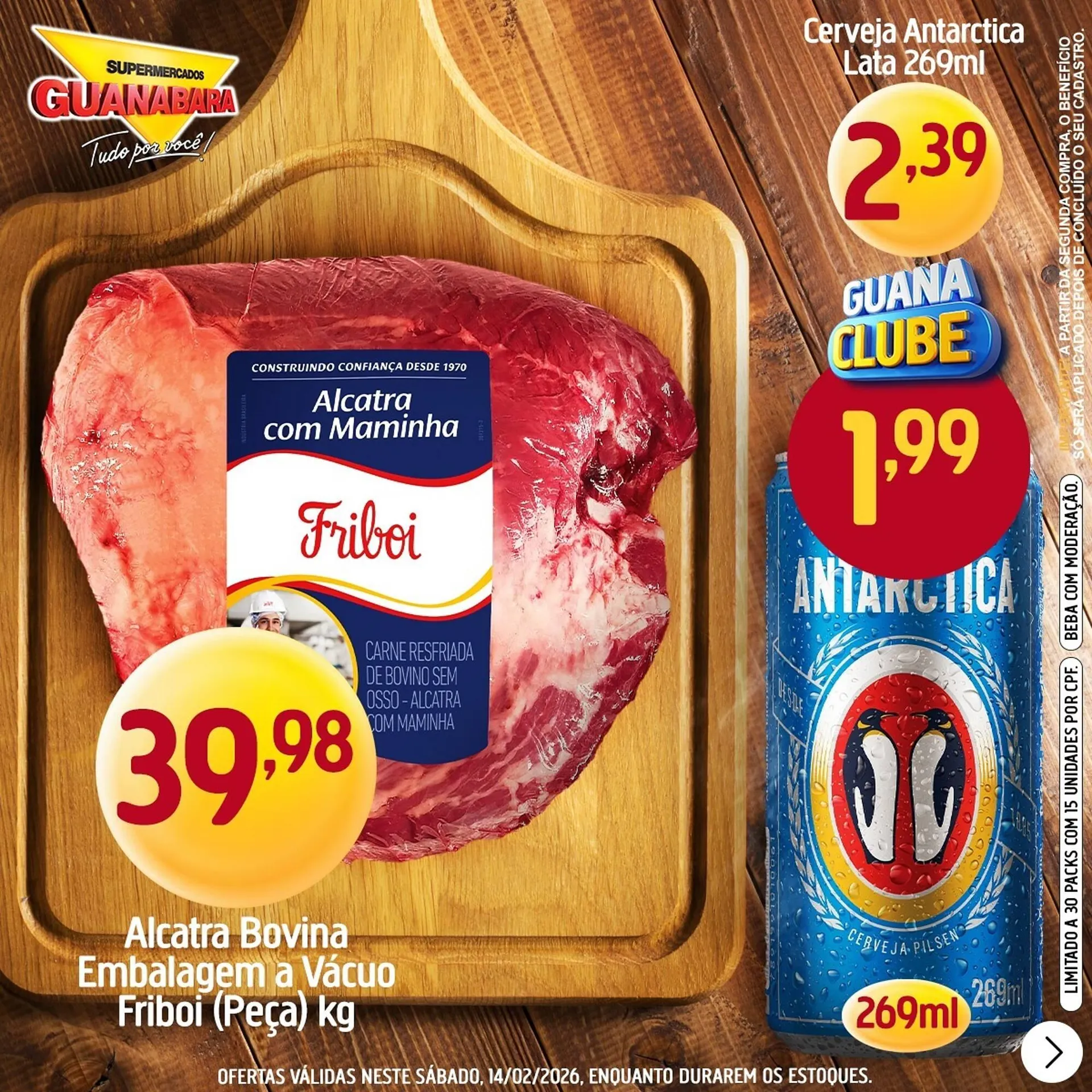 Encarte de Encarte Supermercados Guanabara 14 de fevereiro até 14 de fevereiro 2026 - Pagina 3