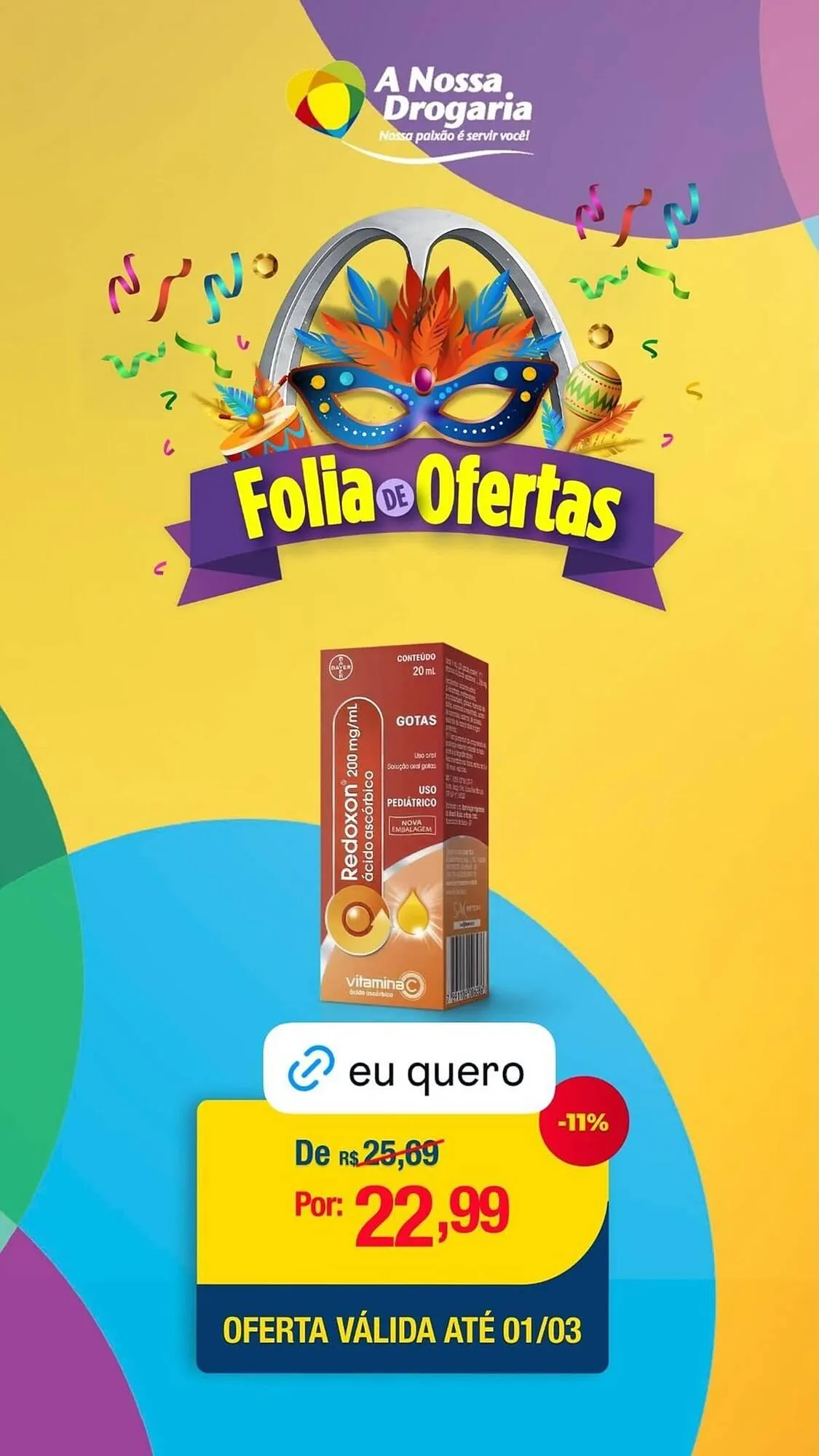 Encarte de Catálogo A Nossa Drogaria 25 de fevereiro até 1 de março 2026 - Pagina 6