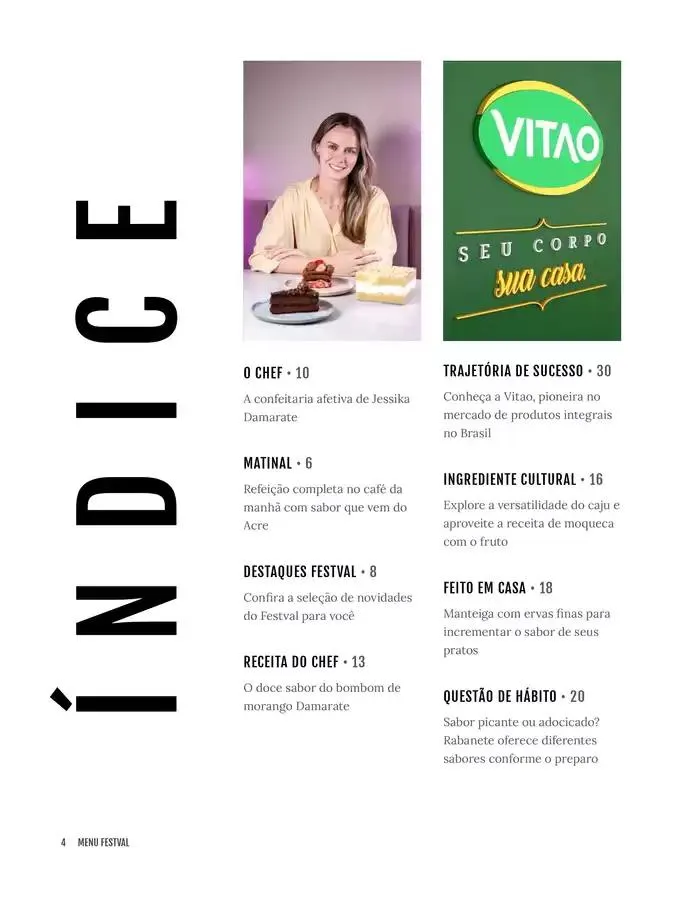 Encarte de Menu Festval 13 de novembro até 30 de novembro 2024 - Pagina 4
