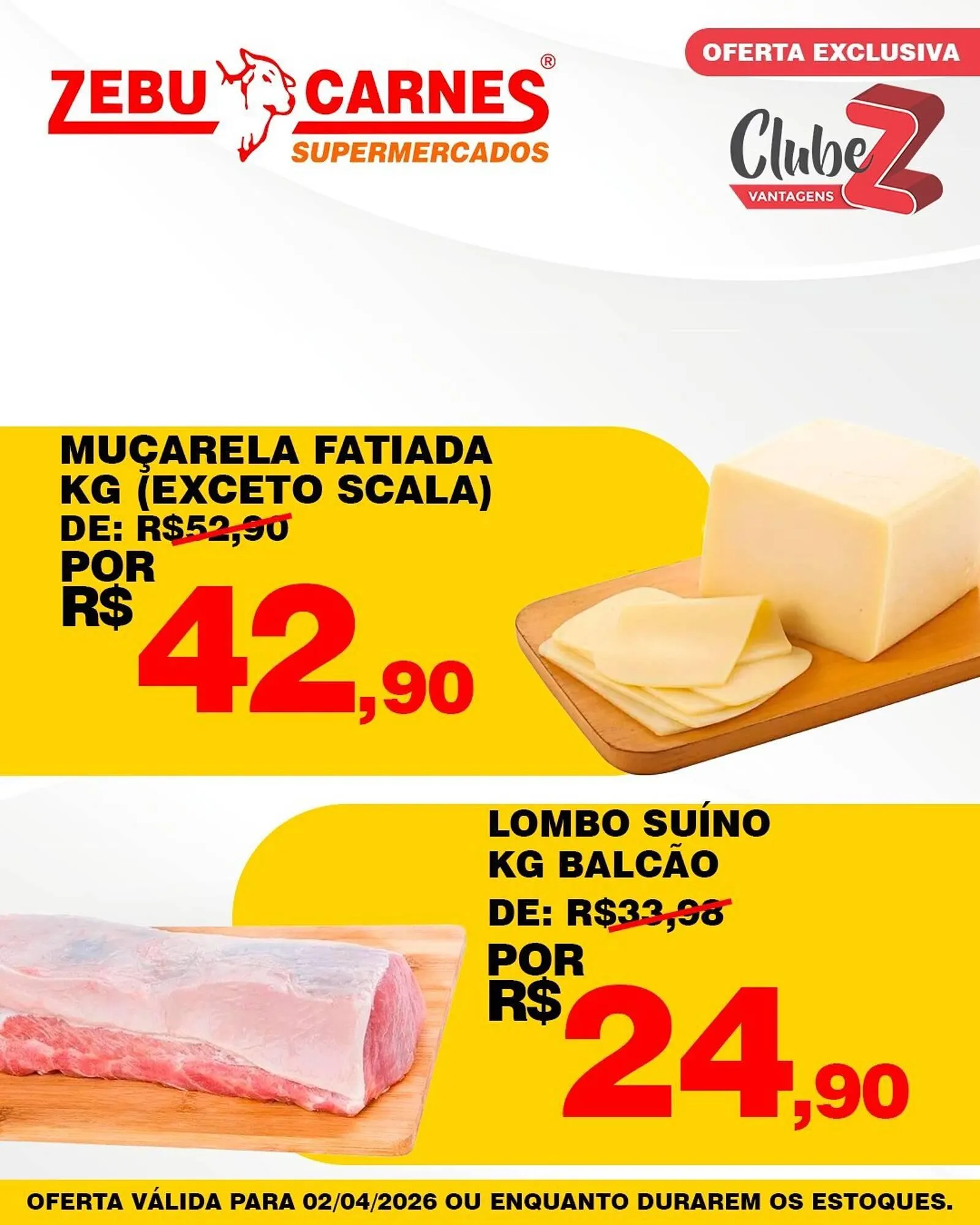 Encarte de Catálogo Zebu Carnes Supermercados 1 de abril até 2 de abril 2026 - Pagina 3