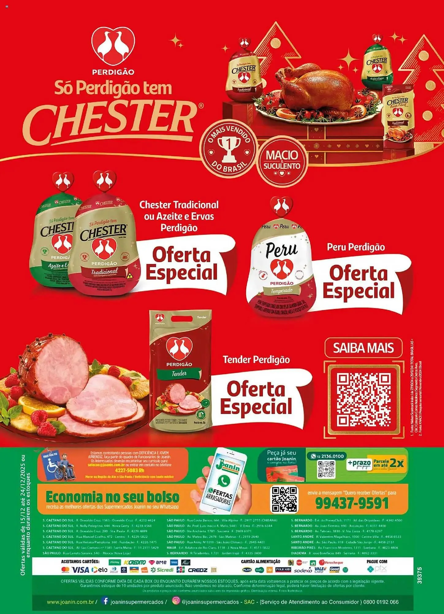 Encarte de Catálogo Supermercados Joanin 16 de dezembro até 24 de dezembro 2025 - Pagina 2